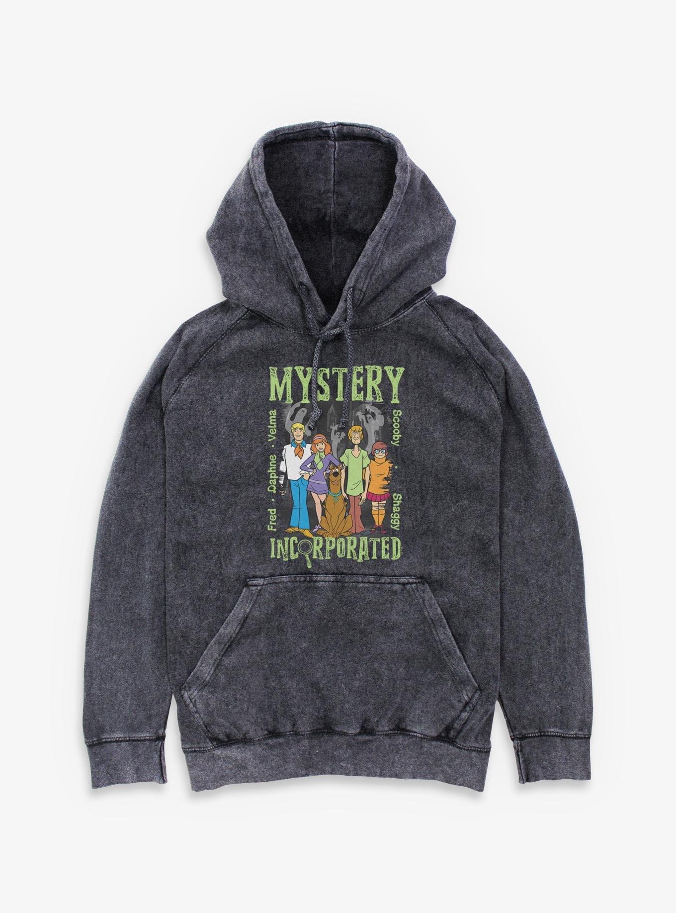 Scooby-Doo Mystery Inc Crew Mineral Wash Hoodie