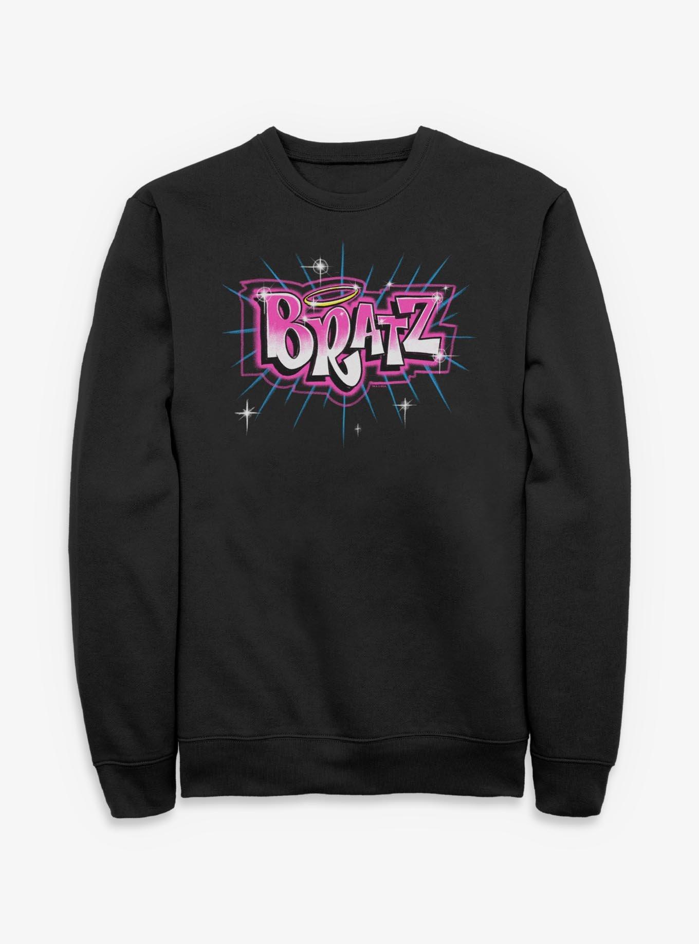 Bratz Logo Spray Paint Sweatshirt, , hi-res