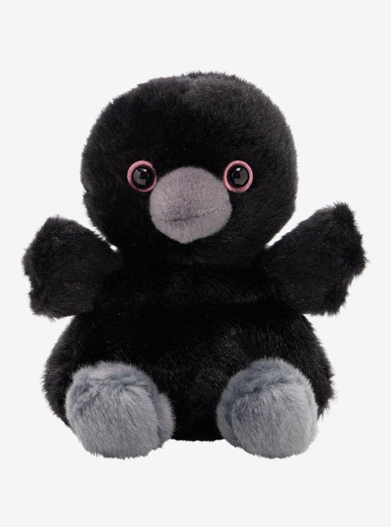 Aurora Palm Pals Poe Raven Plush, , hi-res