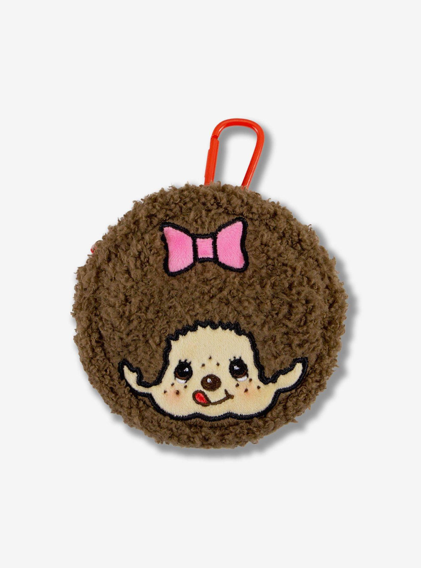 Monchhichi Girl Plush Earbud Pouch, , hi-res
