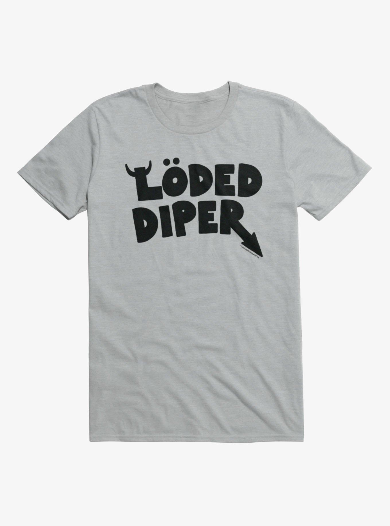Diary Of A Wimpy Kid Loded Diper (Loaded Diaper) T-Shirt, , hi-res