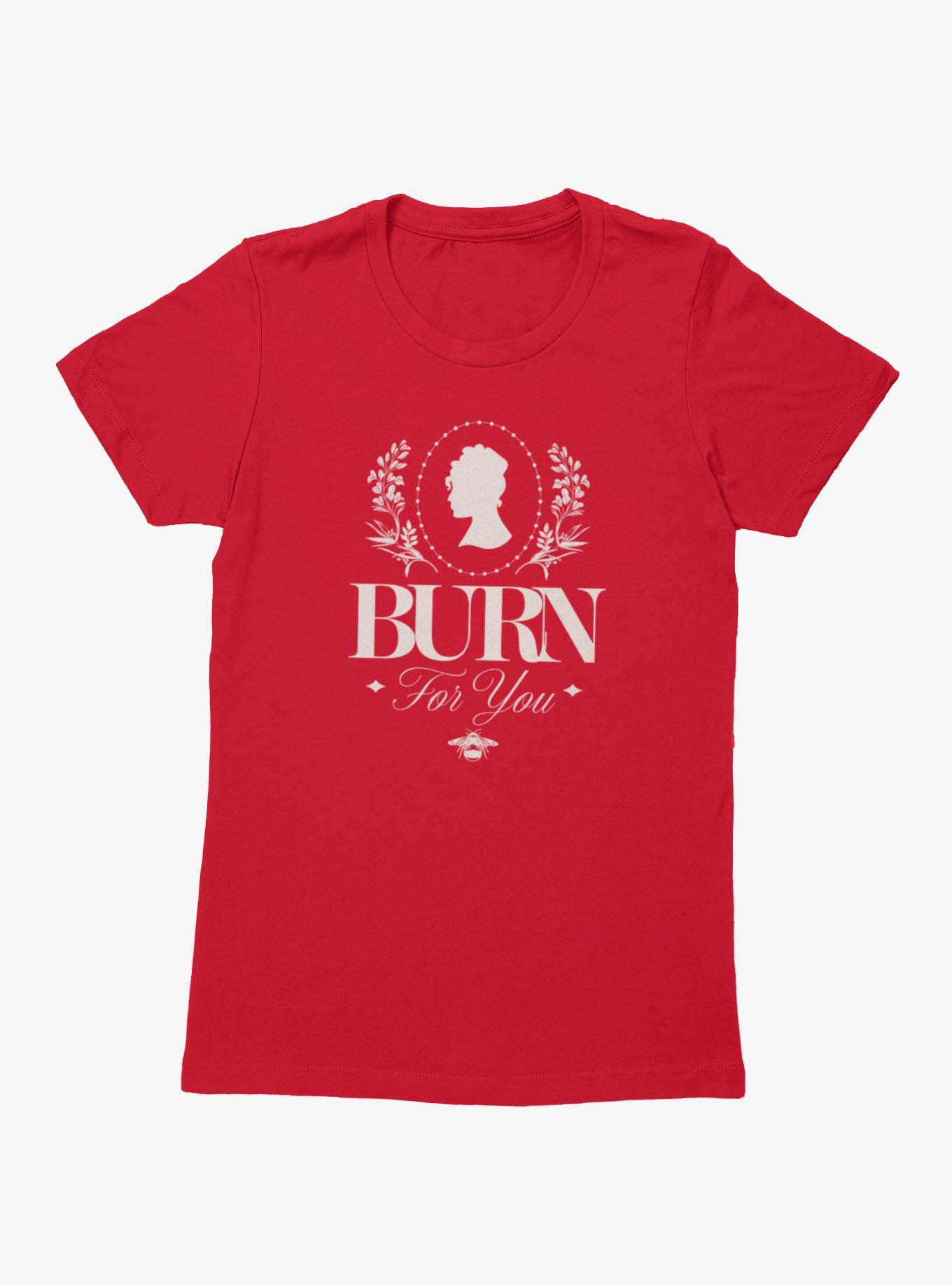 Bridgerton Burn For You Silhouette Womens T-Shirt, , hi-res