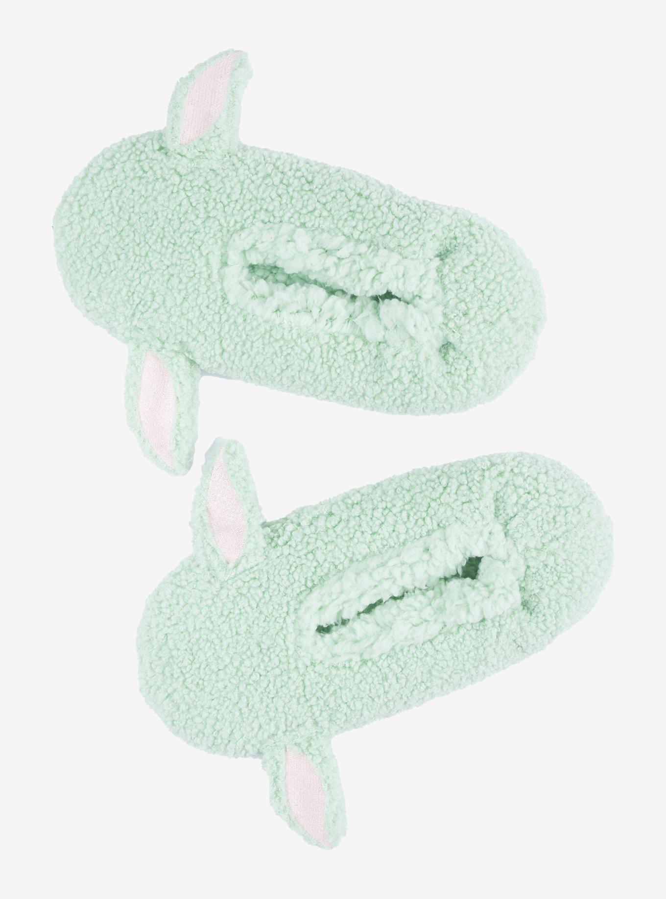 Star Wars The Mandalorian Grogu Fuzzy Slipper Socks - BoxLunch Exclusive