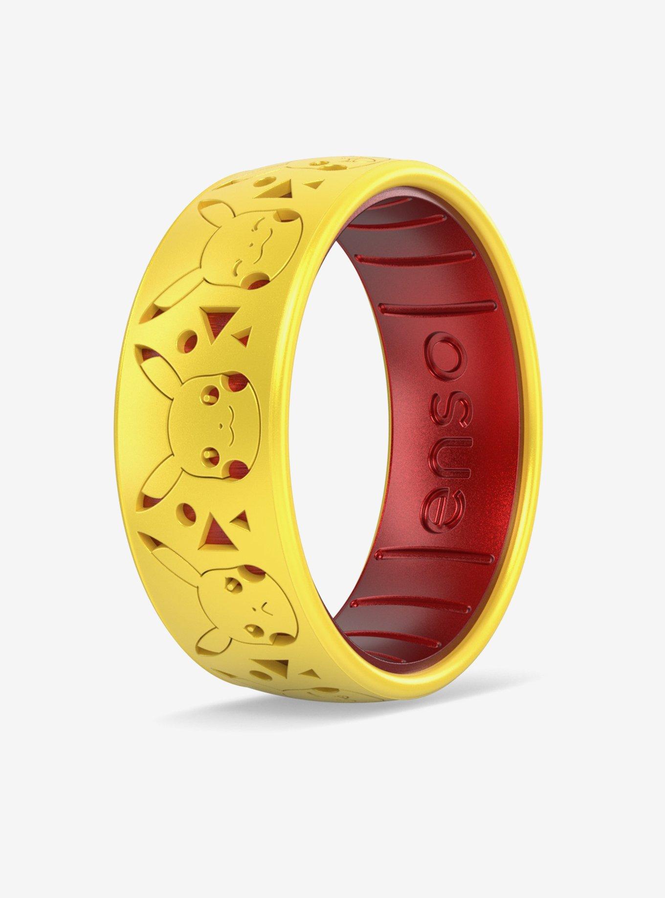 Enso Pokemon Pikachu Expressions Silicone Ring