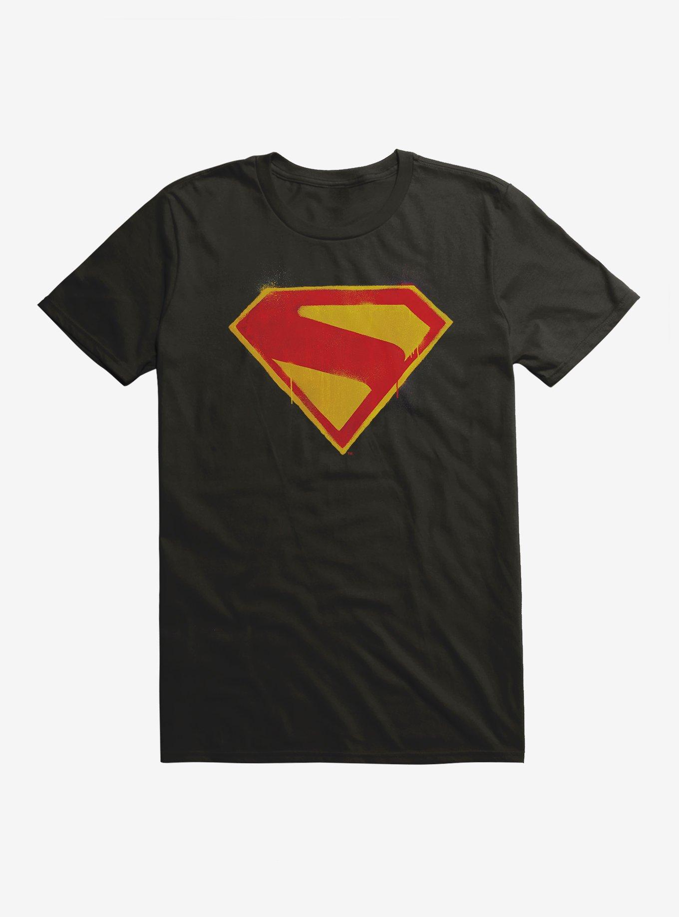 Supergirl Spray Painted Logo T-Shirt, , hi-res