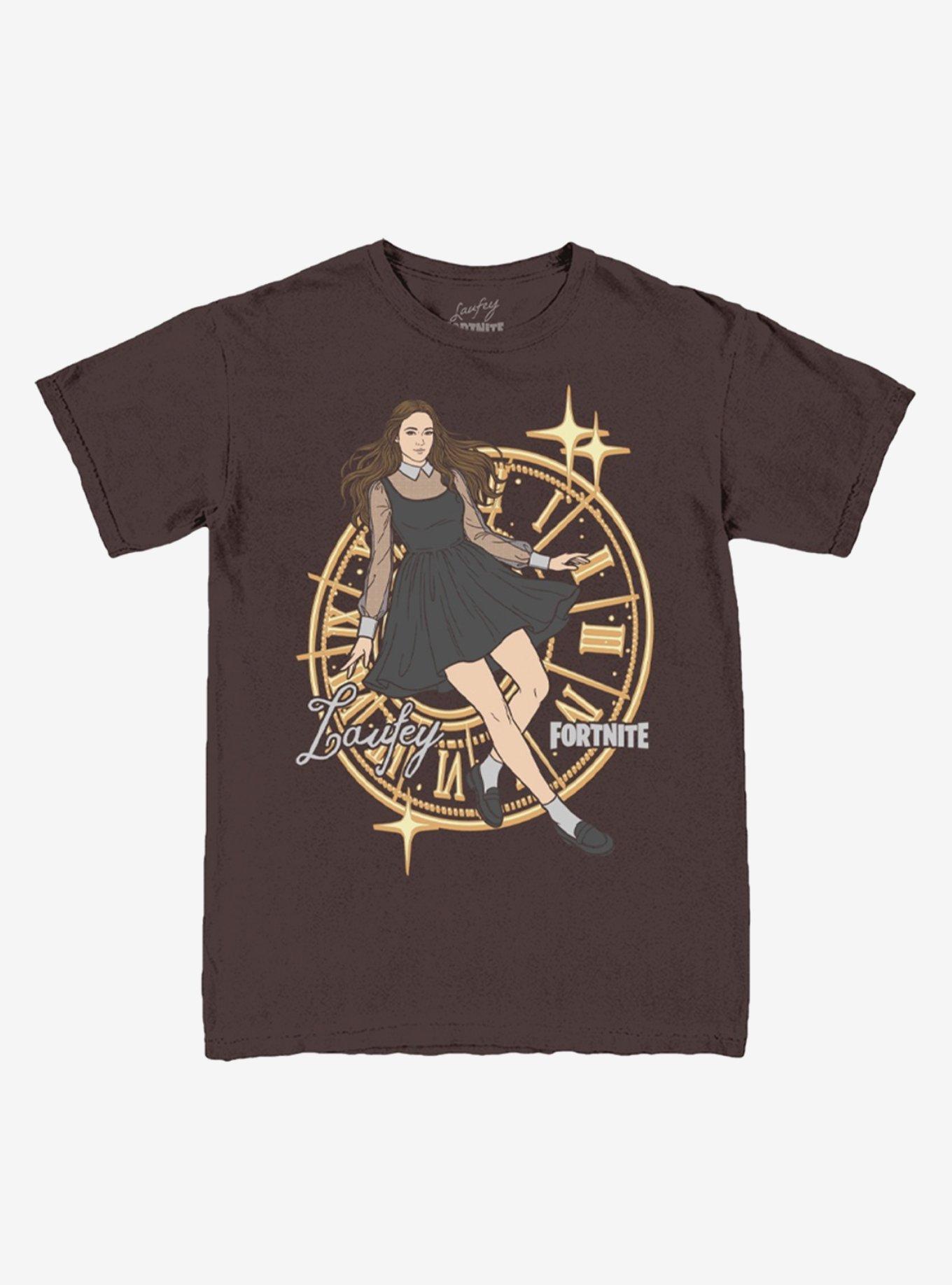 Laufey X Fortnite Clock T-Shirt, , hi-res