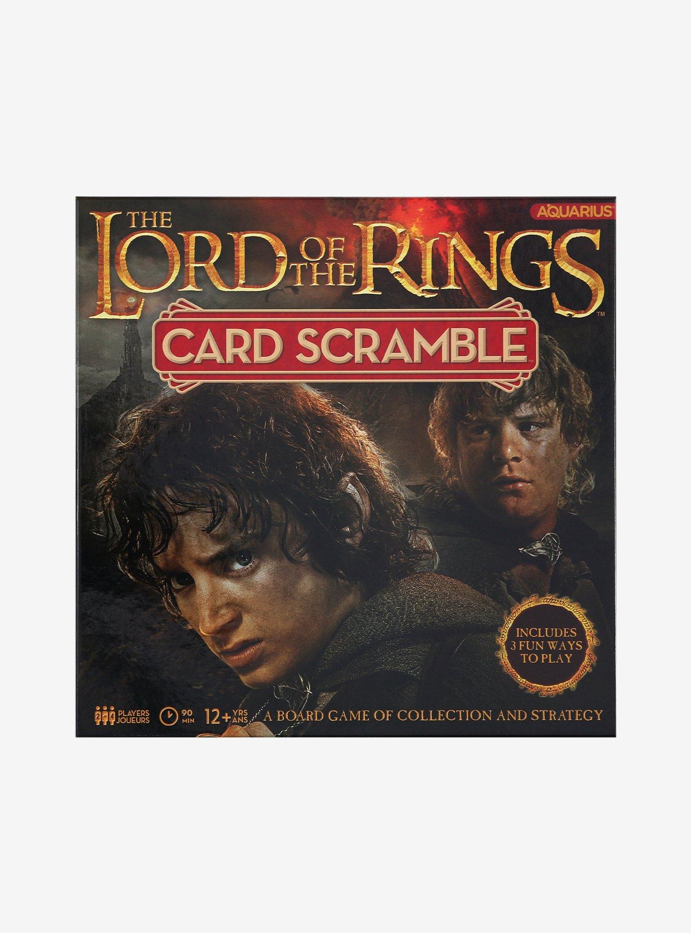 The Lord Of The Rings Card Scramble Board Game, , hi-res