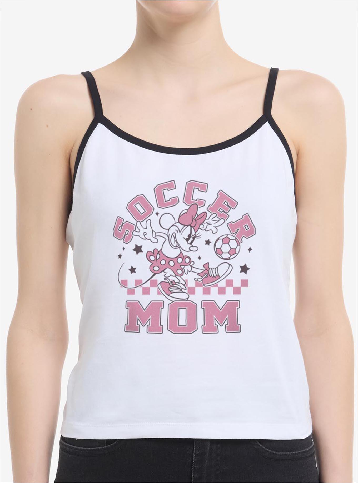 Disney Minnie Mouse Soccer Mom Womens Cami, , hi-res