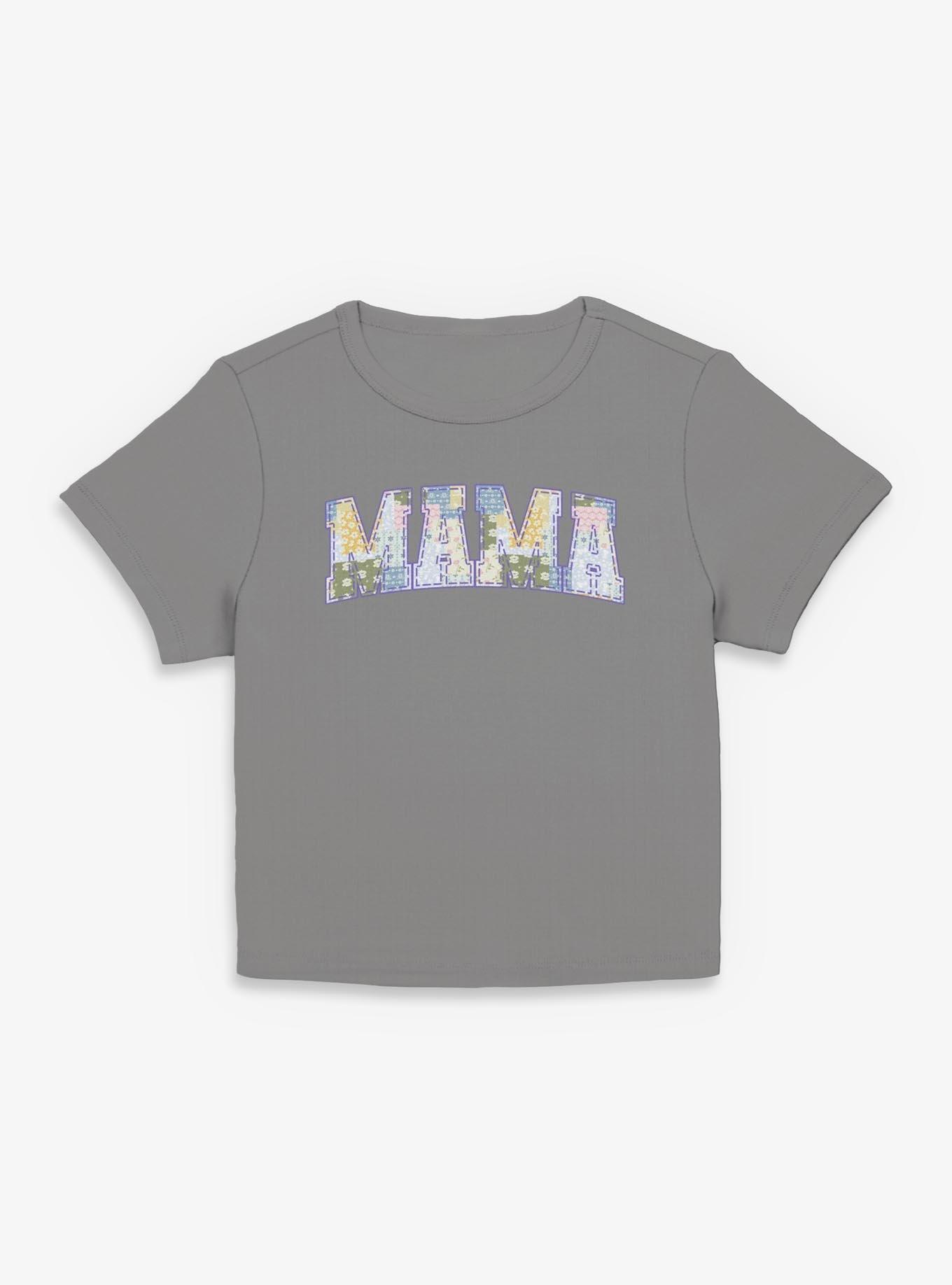 Disney Princesses Mama Patchwork Fill Collegiate Women Baby T-Shirt, , hi-res