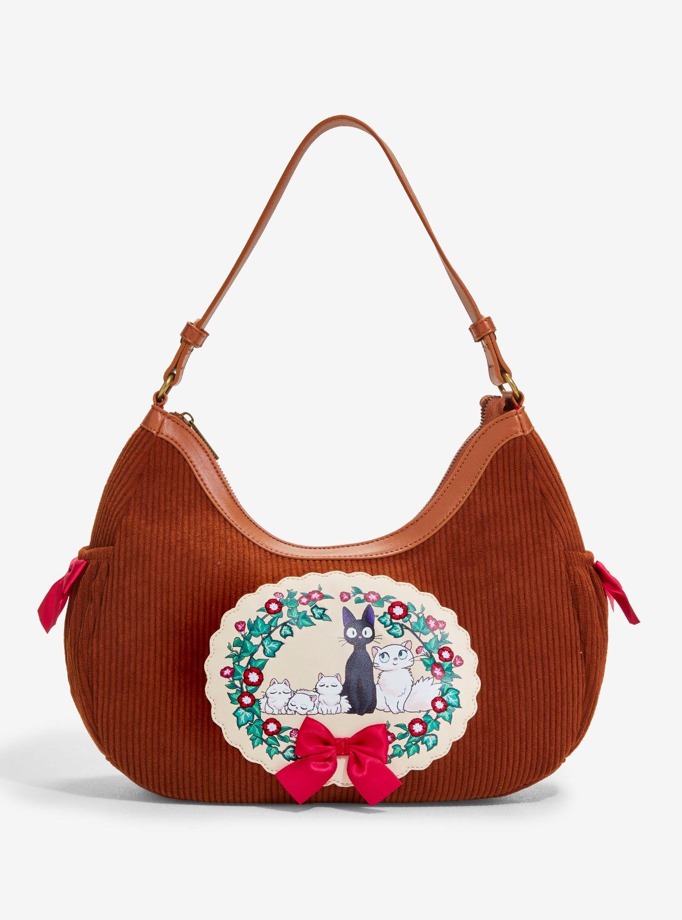 Studio Ghibli® Kiki's Delivery Service Jiji Wreath Shoulder Bag