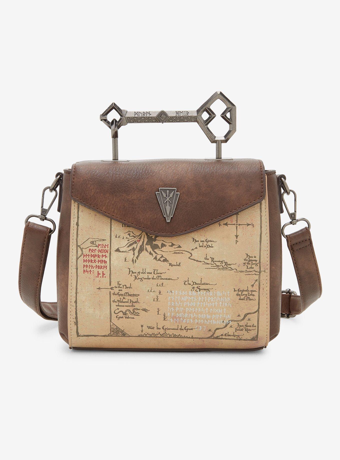 Her Universe The Hobbit Thorin's Key Map Crossbody Bag