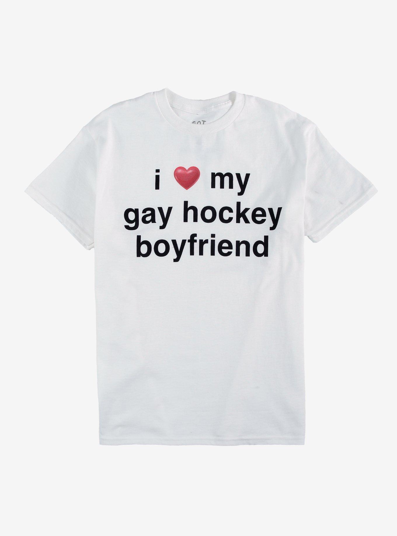 Gay Hockey Boyfriend T-Shirt By Got Funny?, , hi-res