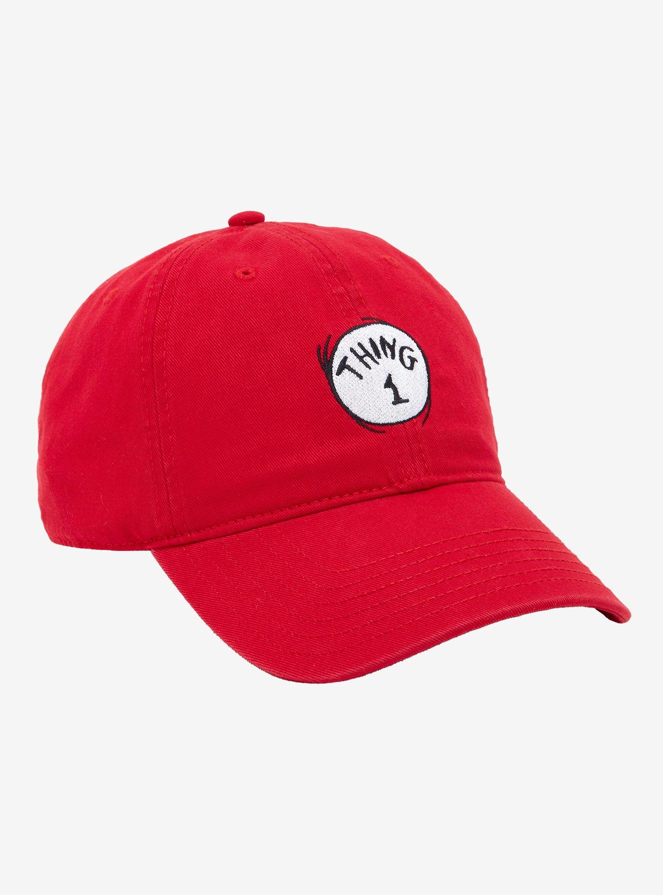 Dr. Seuss The Cat In The Hat Thing 1 Dad Cap, , hi-res