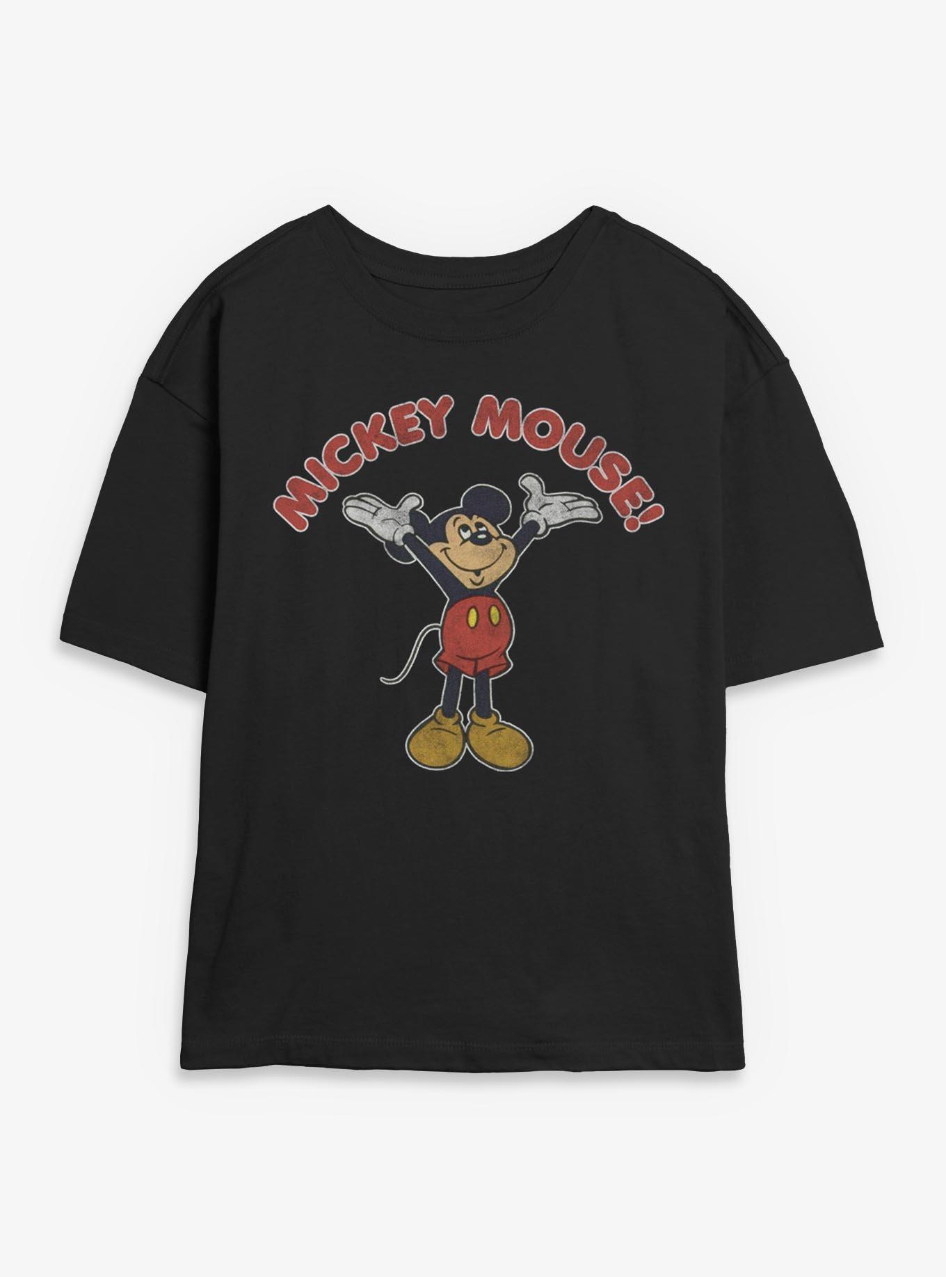 Disney Mickey Mouse Retro Mickey Girls Skimmer T-Shirt, , hi-res