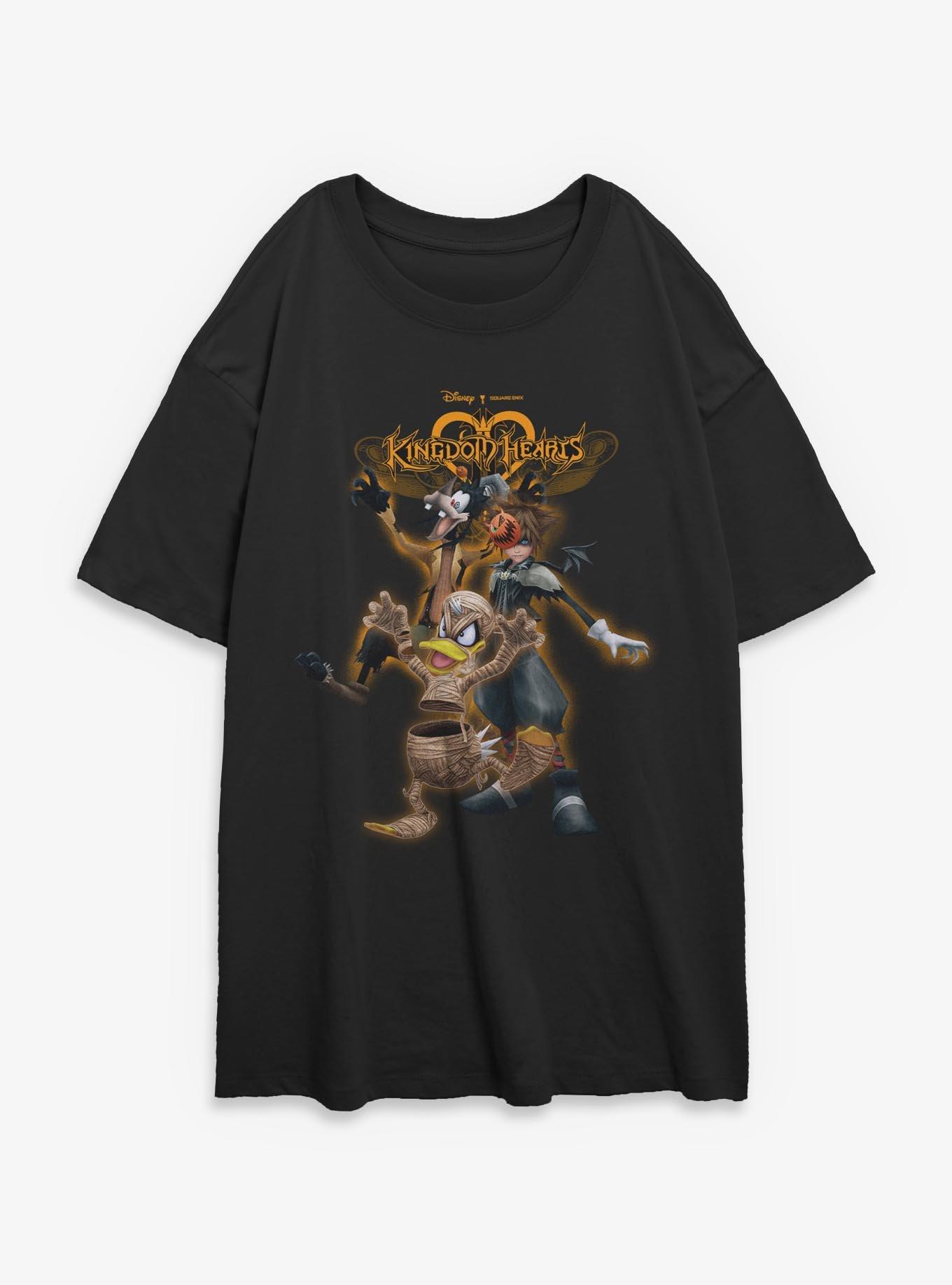 Disney Kingdom Hearts Halloweeners Girls Oversized T-Shirt, , hi-res