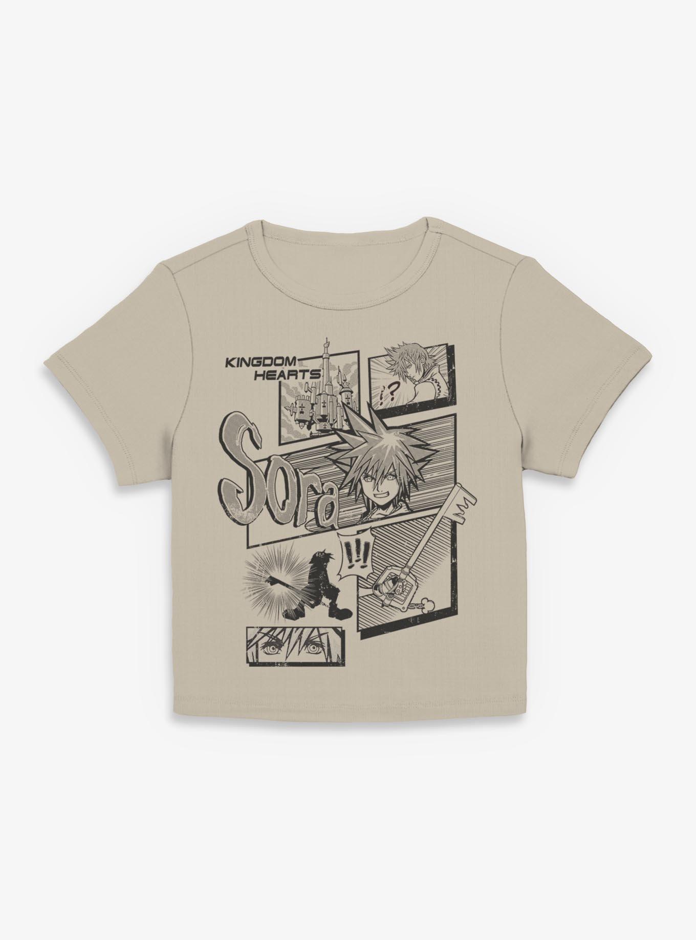 Disney Kingdom Hearts Sora Key Pages Girls Baby T-Shirt, , hi-res