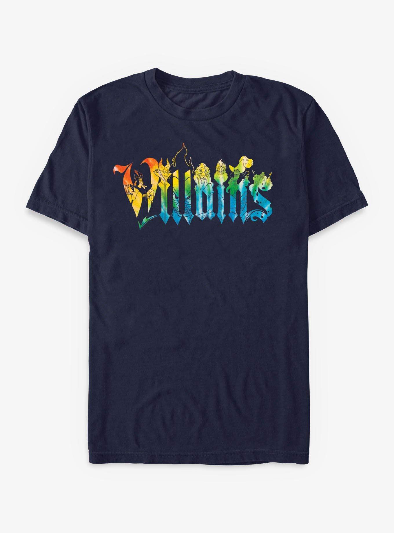 Disney Villains Character Letter T-Shirt, , hi-res