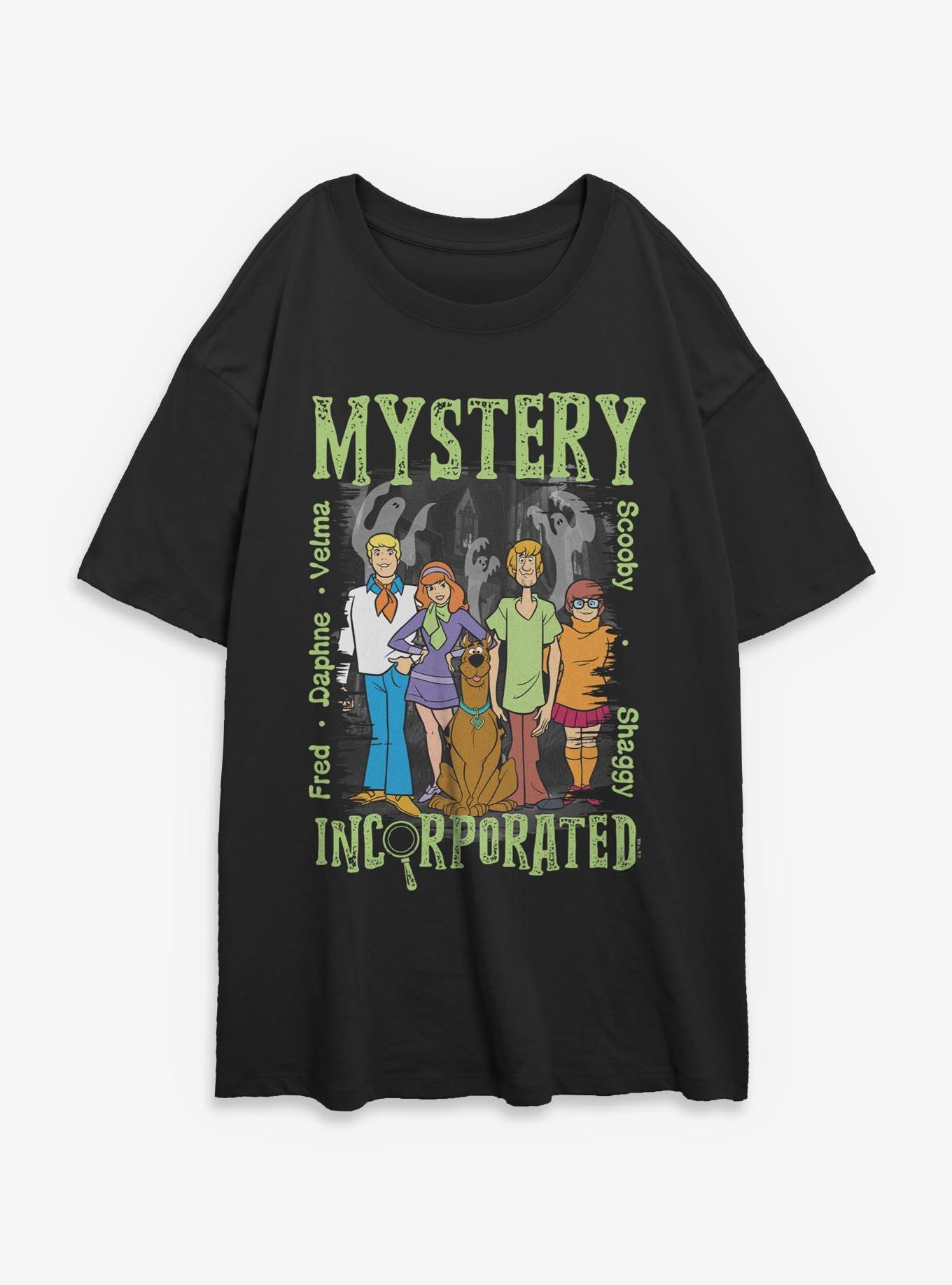 Scooby-Doo Mystery Inc Crew Girls Oversized T-Shirt, , hi-res