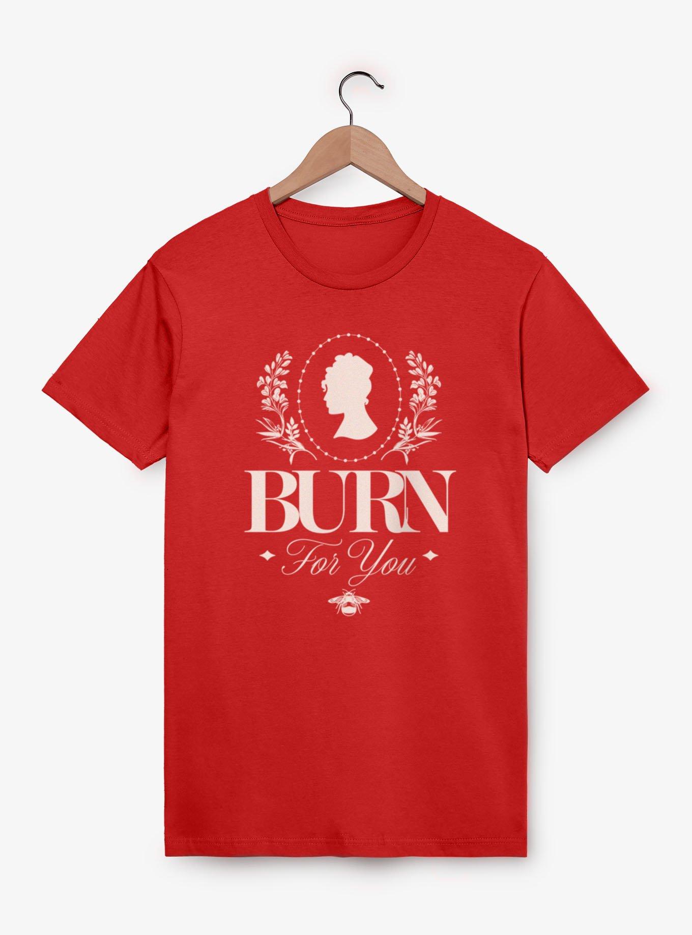 Bridgerton Burn For You Silhouette T-Shirt, , hi-res
