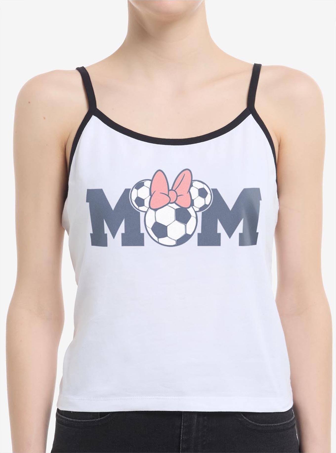 Disney Minnie Mouse Soccer Ball Mom Womens Cami, , hi-res
