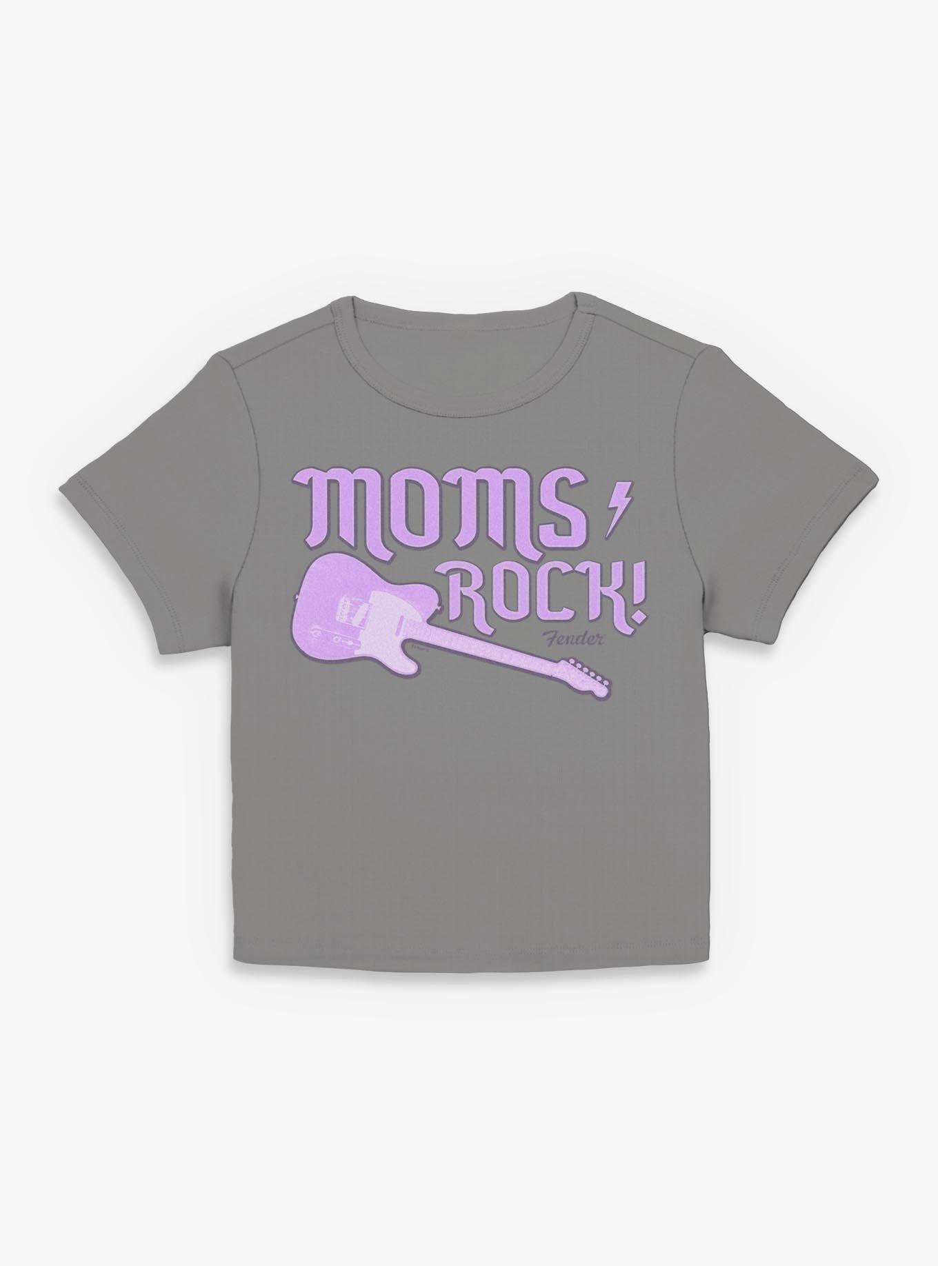 Fender Moms Rock Guitar Women Baby T-Shirt, , hi-res