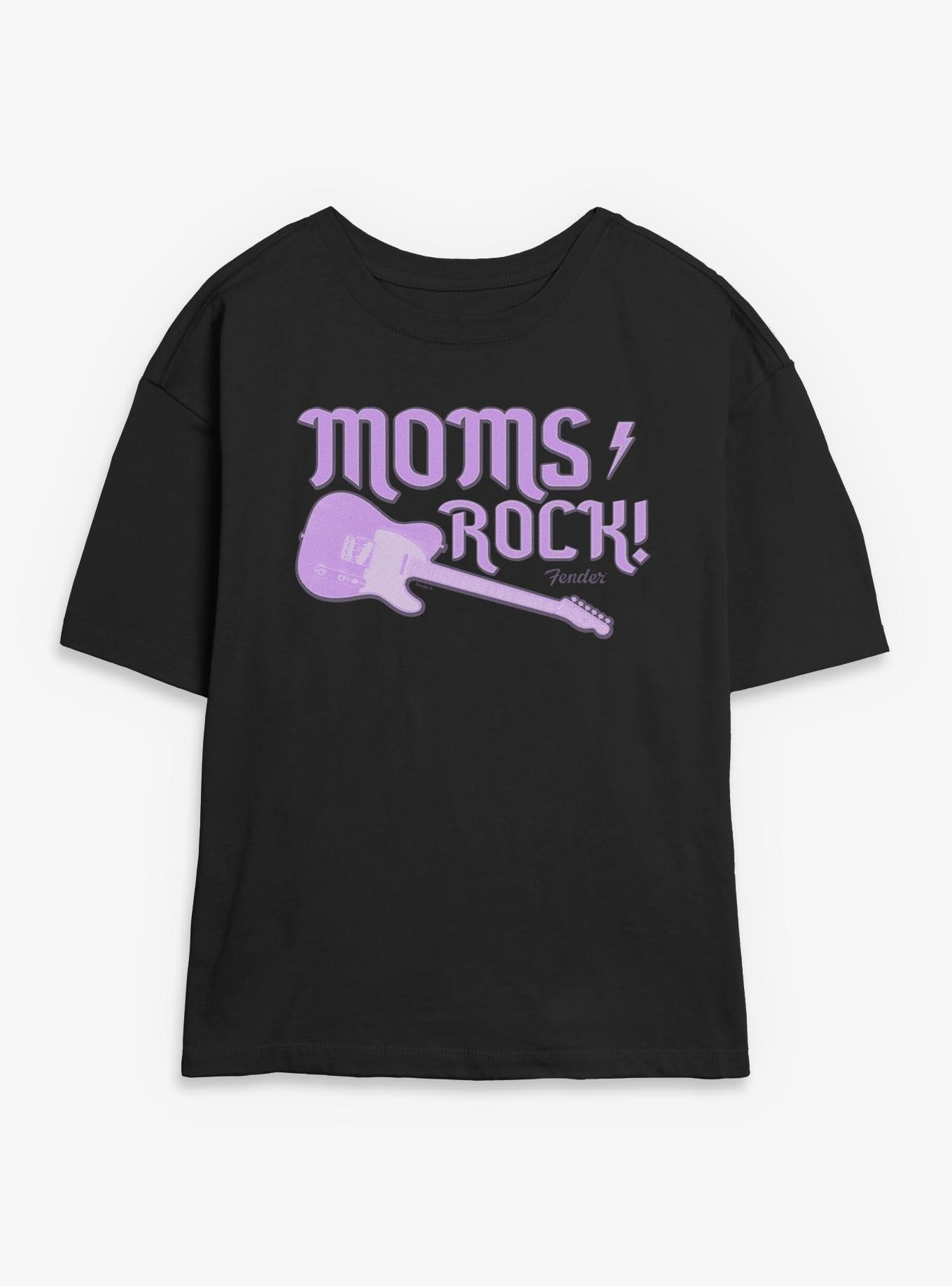 Fender Moms Rock Guitar Womens Skimmer T-Shirt, , hi-res