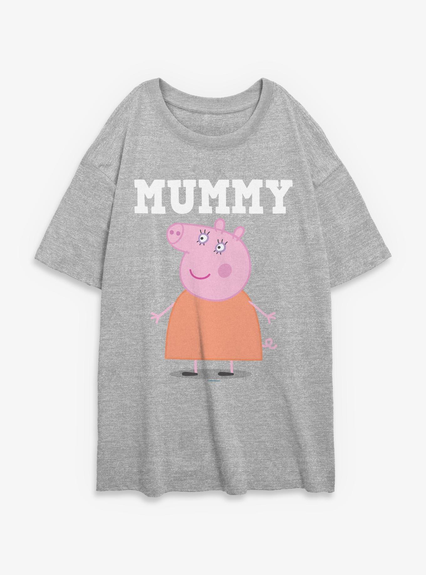 Peppa Pig Mummy Pig Womens Oversized T-Shirt, , hi-res