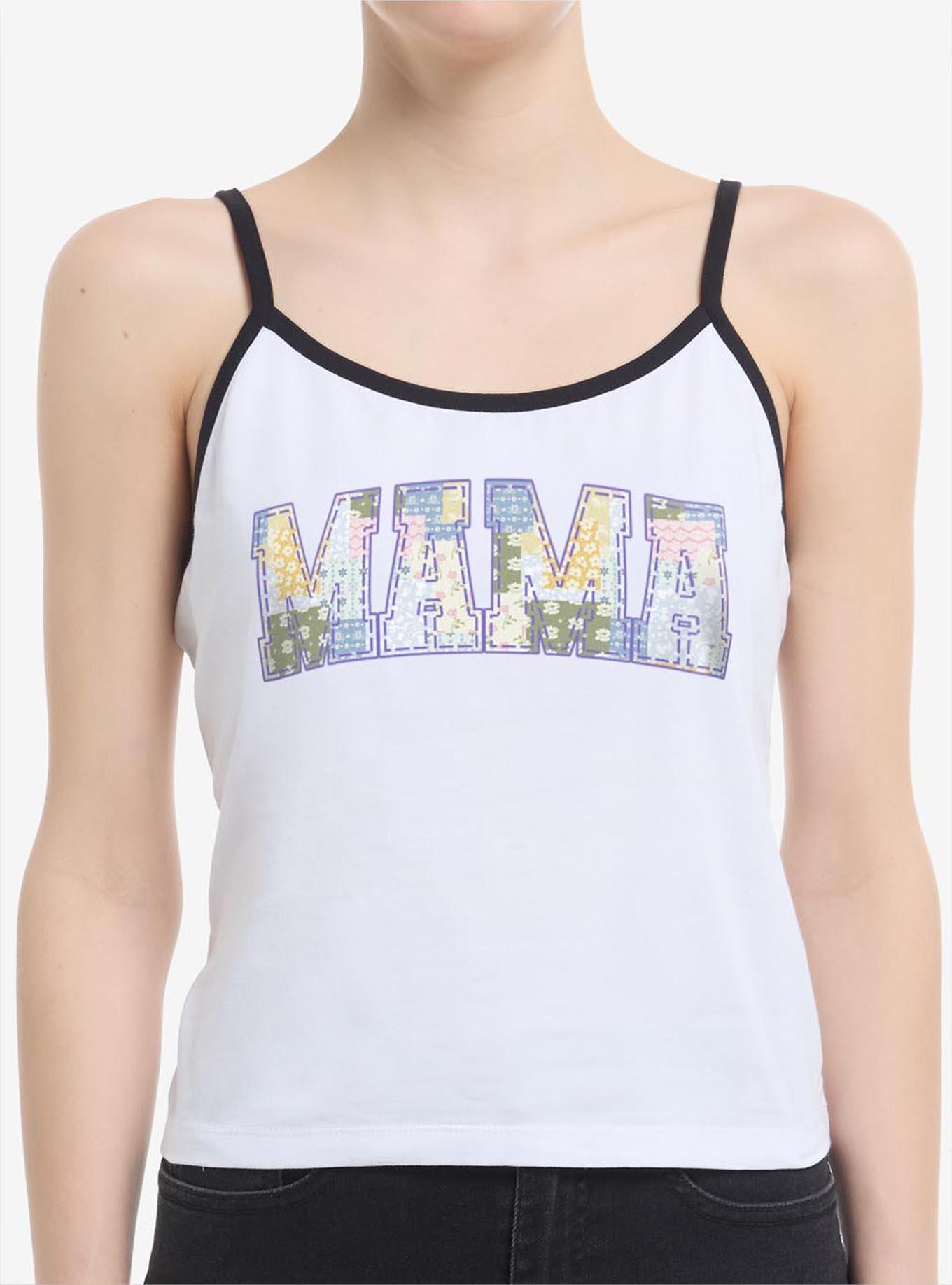 Disney Princesses Mama Patchwork Fill Collegiate Womens Cami, , hi-res