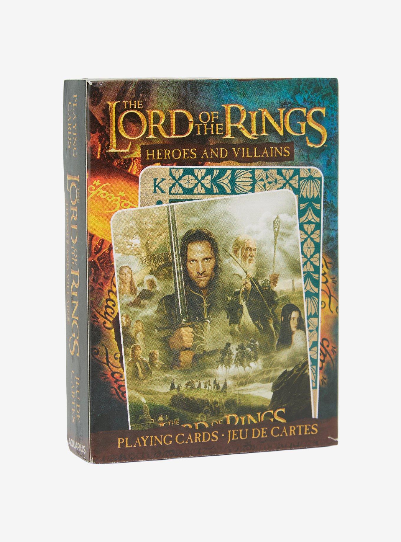 The Lord Of The Rings Heroes & Villains Playing Cards, , hi-res