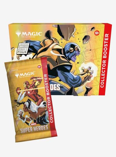 marvel collector booster box MAGIC THE GATHERING SUPER HEROES  Games and Stuff Marvels Spider Magic: The Gathering x Marvel