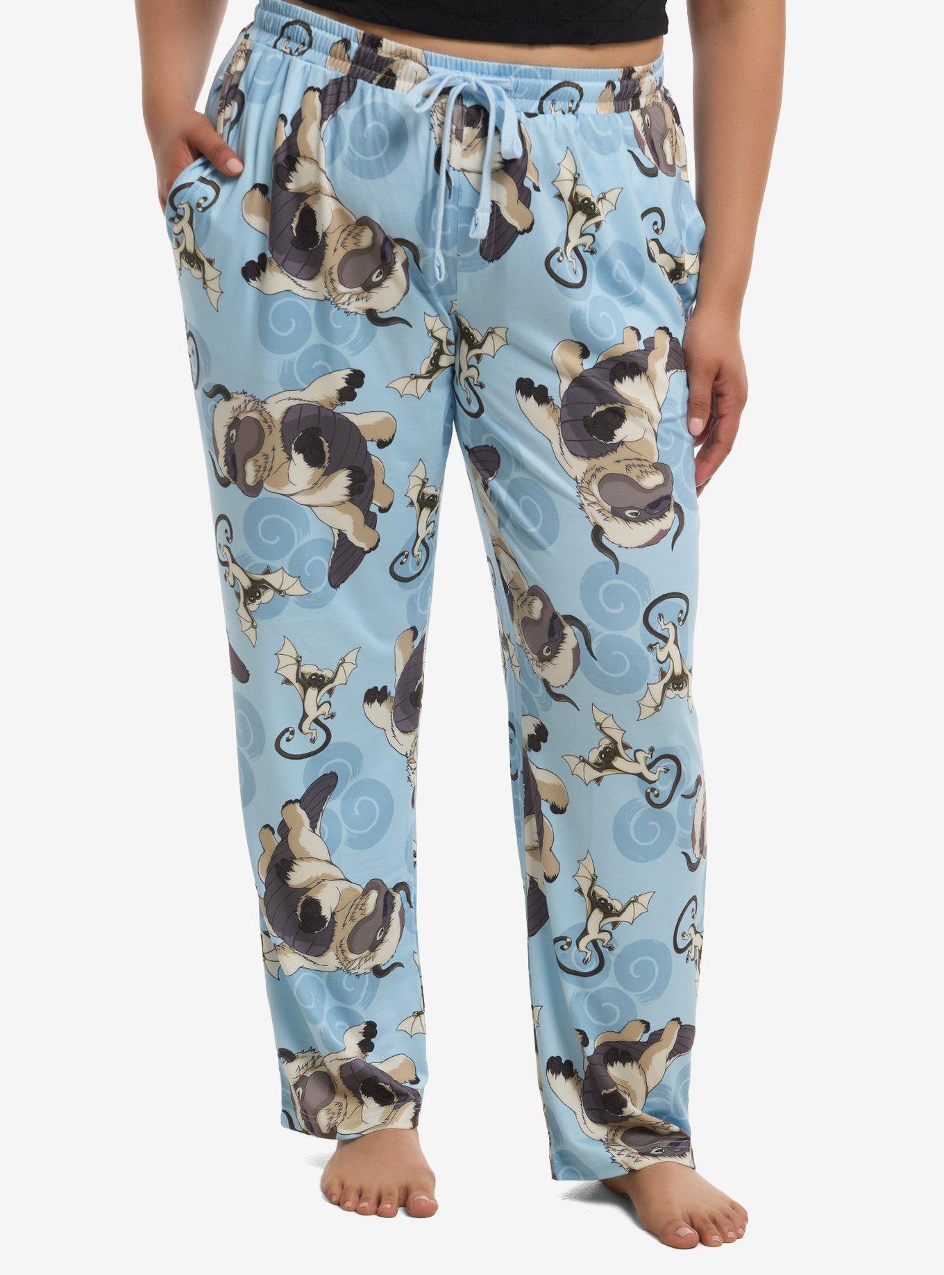 Avatar: The Last Airbender Appa & Momo Pajama Pants Plus Size