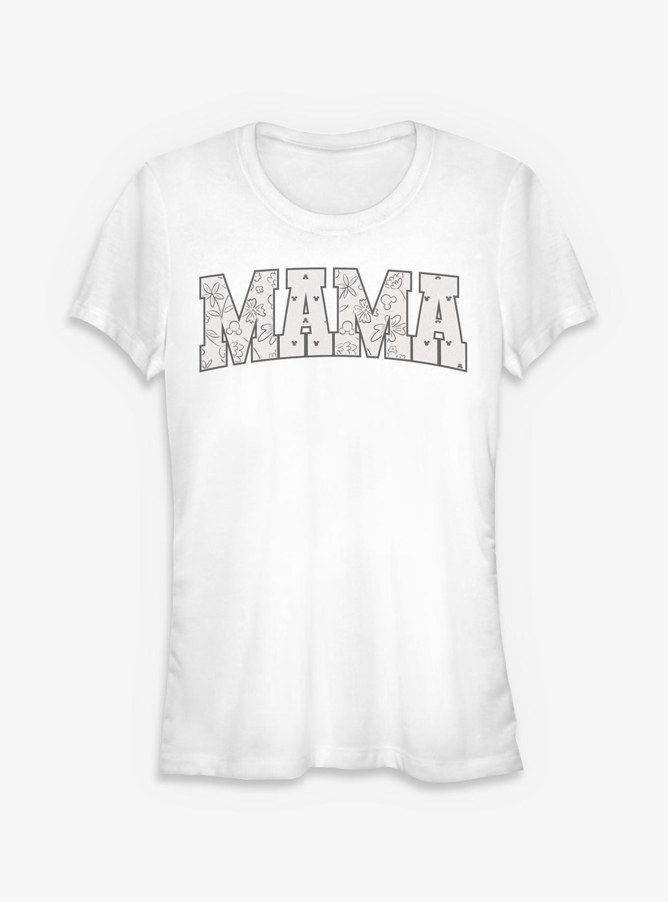Disney Mickey Mouse Mama Patterns Collegiate Girls T-Shirt, , hi-res