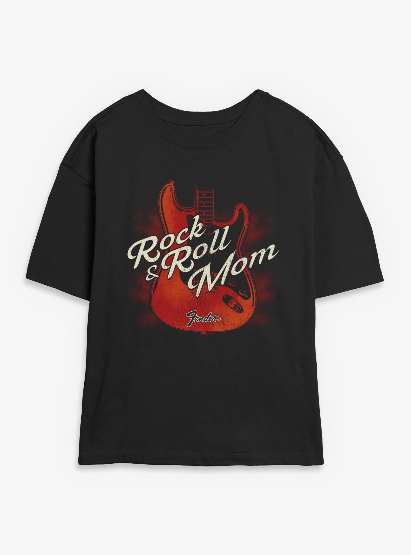 Fender Rock N Roll Mom Guitar Girls Skimmer T-Shirt, , hi-res
