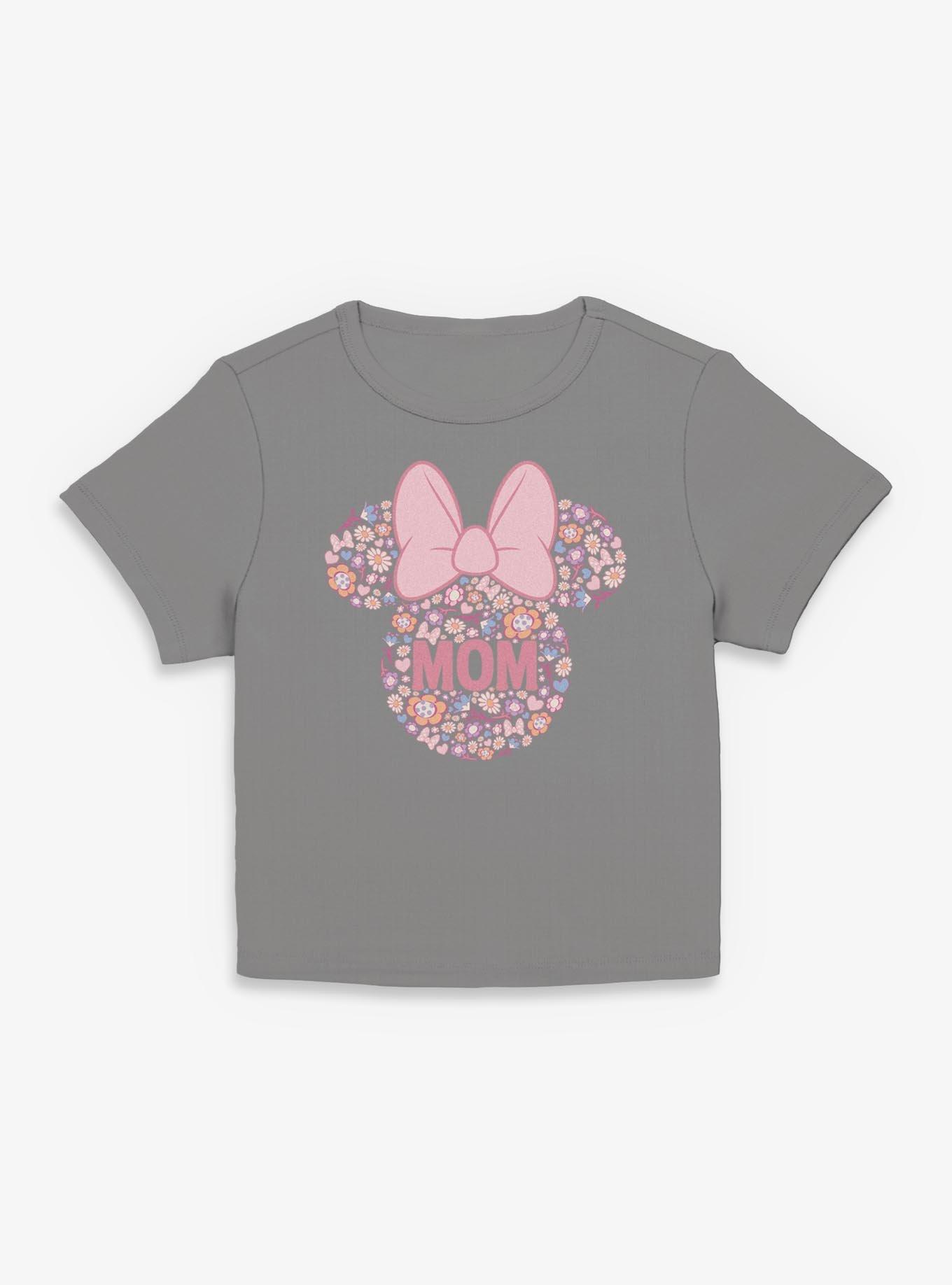 Disney Minnie Mouse Mom Flower Pattern Girls Baby T-Shirt, , hi-res