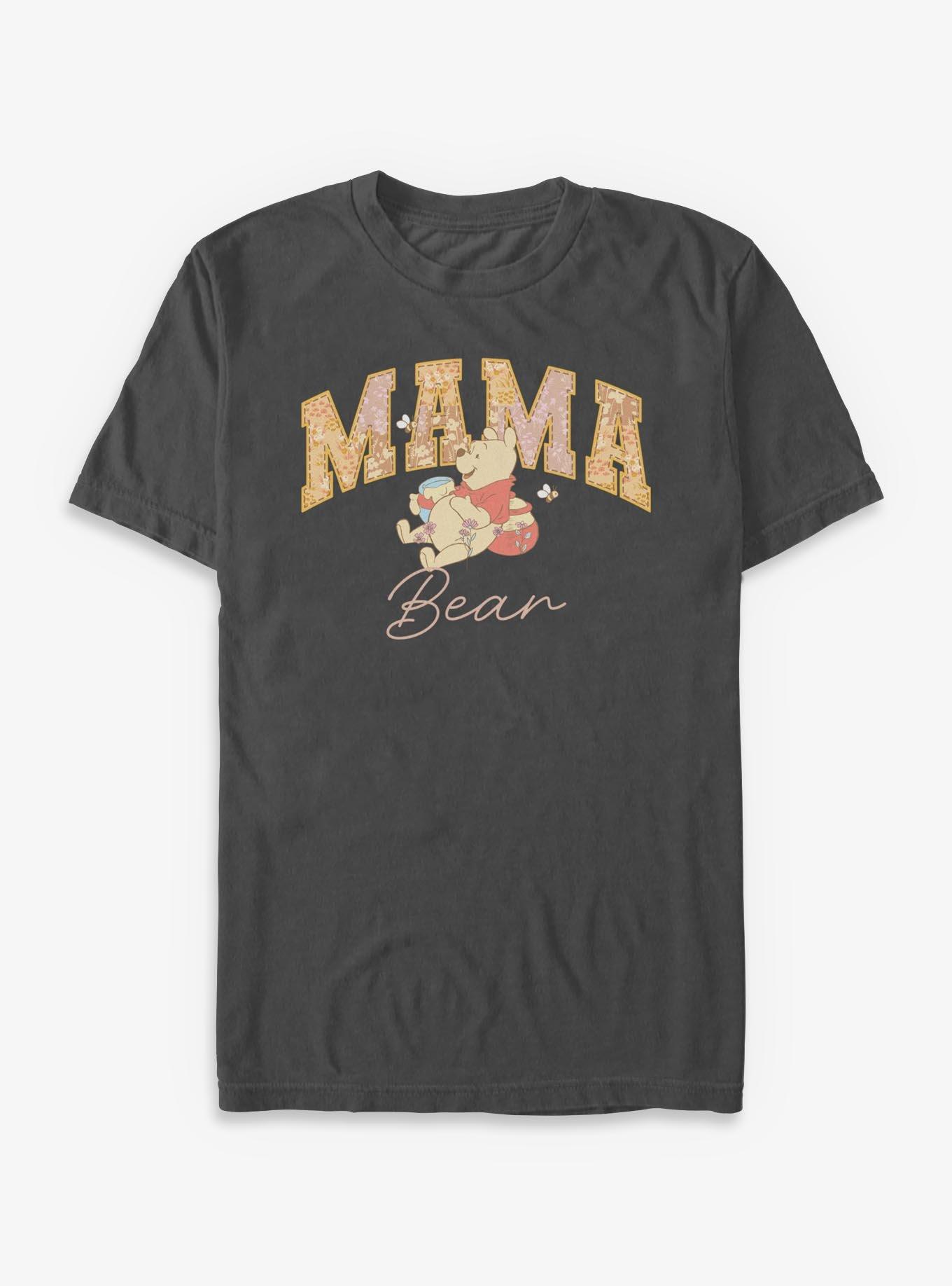 Disney Winnie The Pooh Mama Collegiate Bear T-Shirt