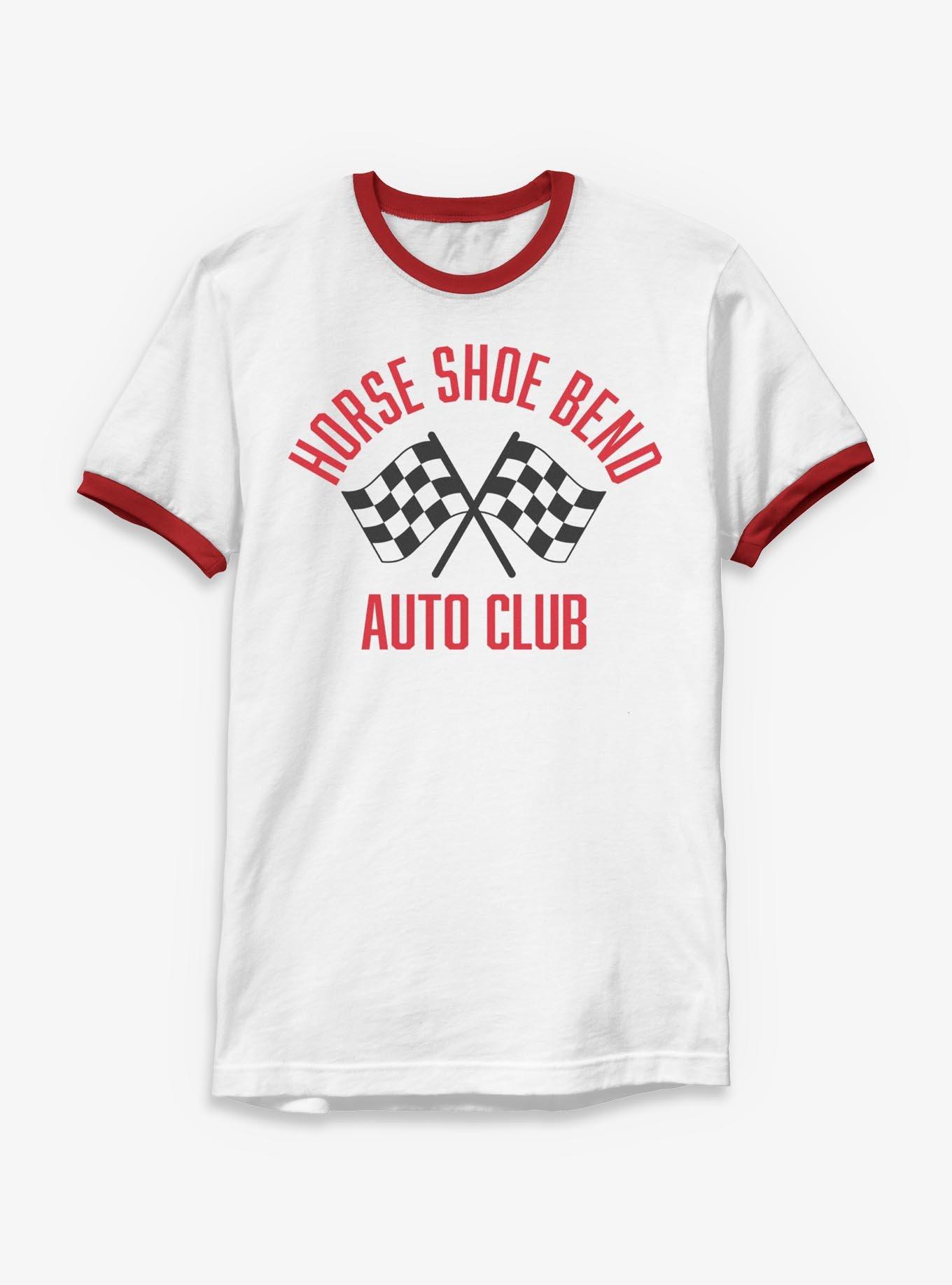 Horse Shoe Bend Auto Club Ringer T-Shirt, , hi-res