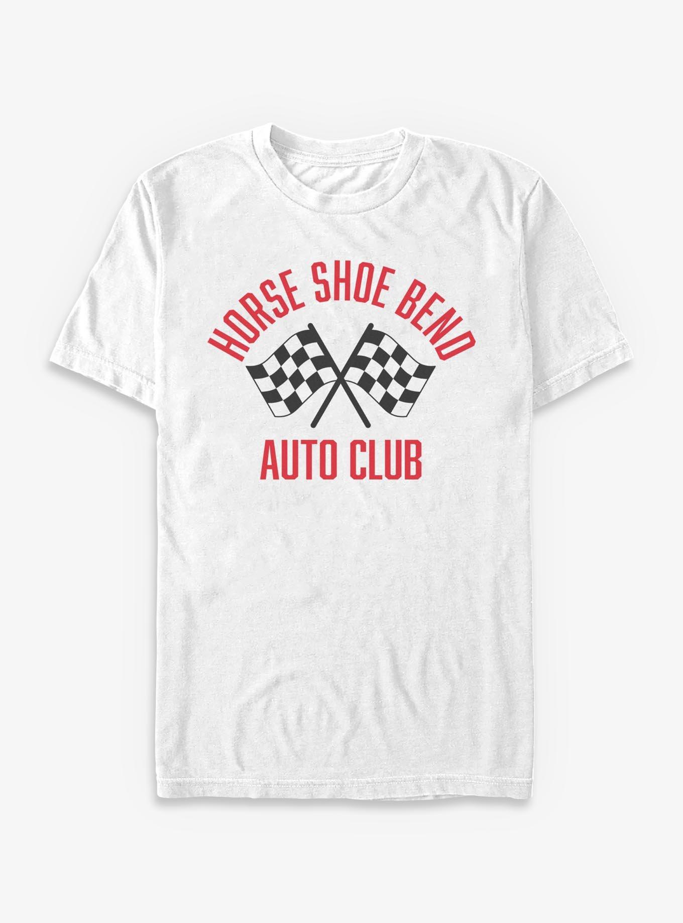 Horse Shoe Bend Auto Club T-Shirt, WHITE, hi-res