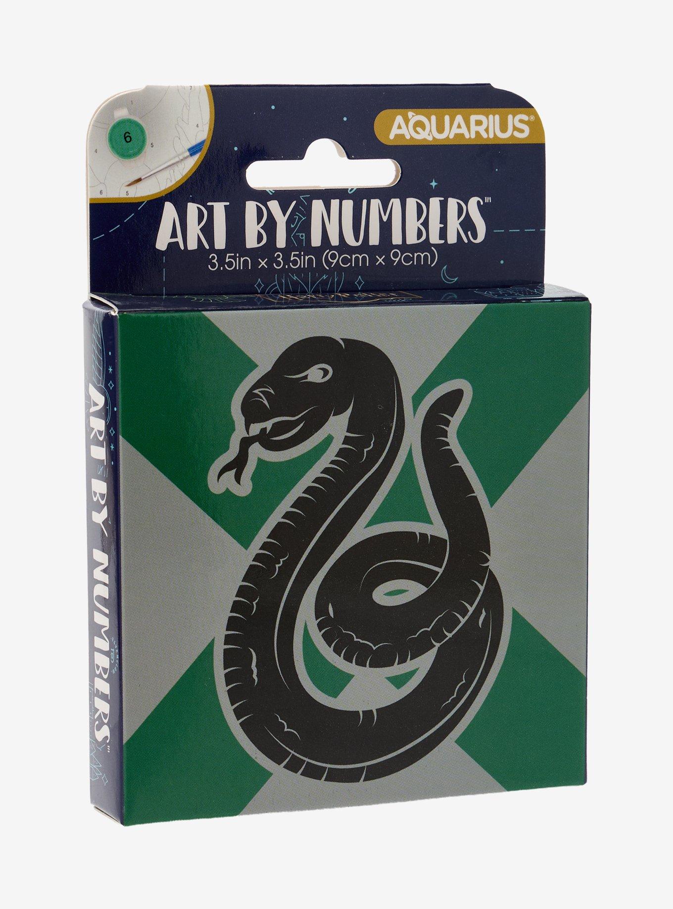 Harry Potter Slytherin Mini Art By Numbers Kit, , hi-res