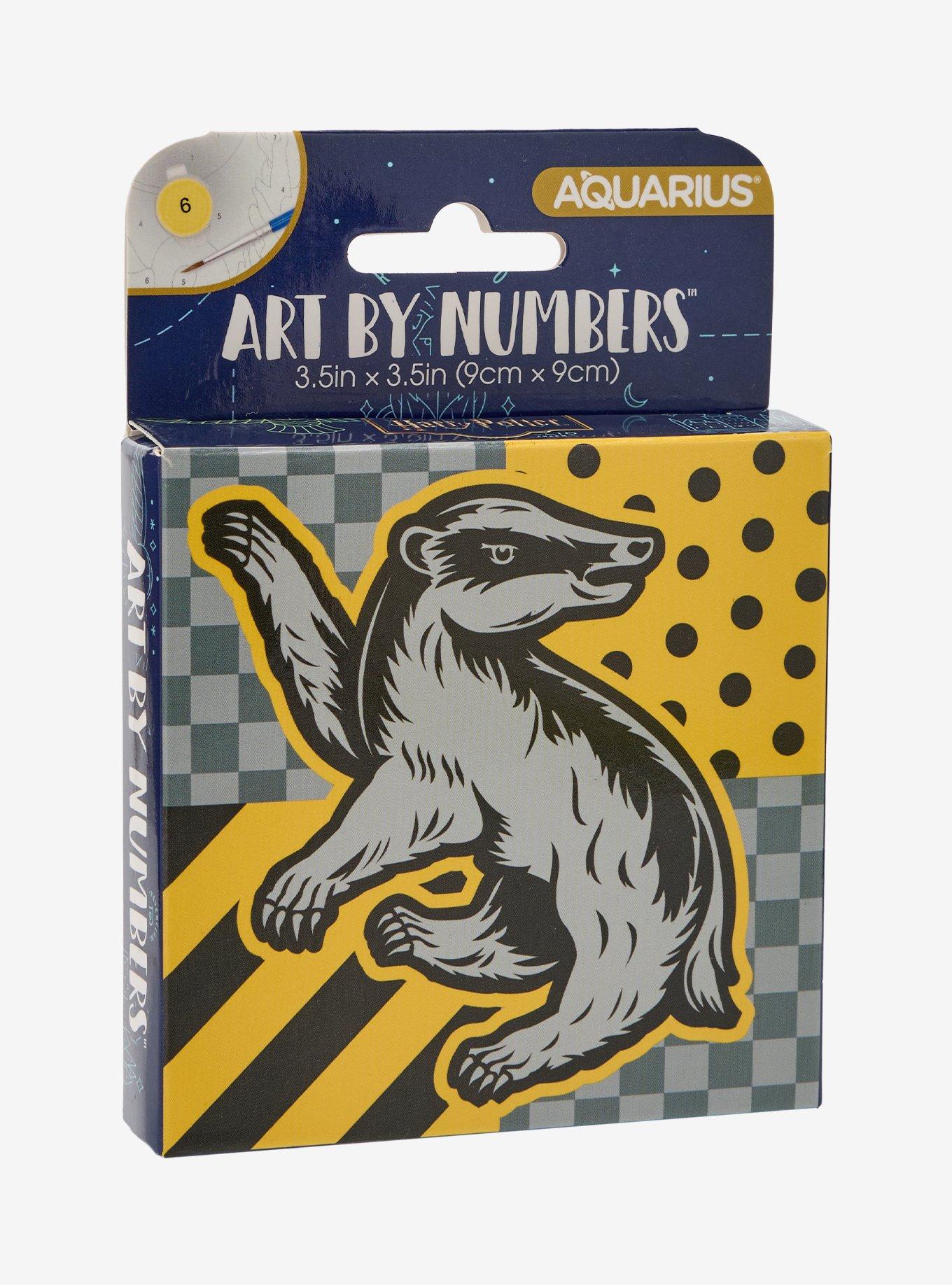 Harry Potter Hufflepuff Mini Art By Numbers Kit, , hi-res
