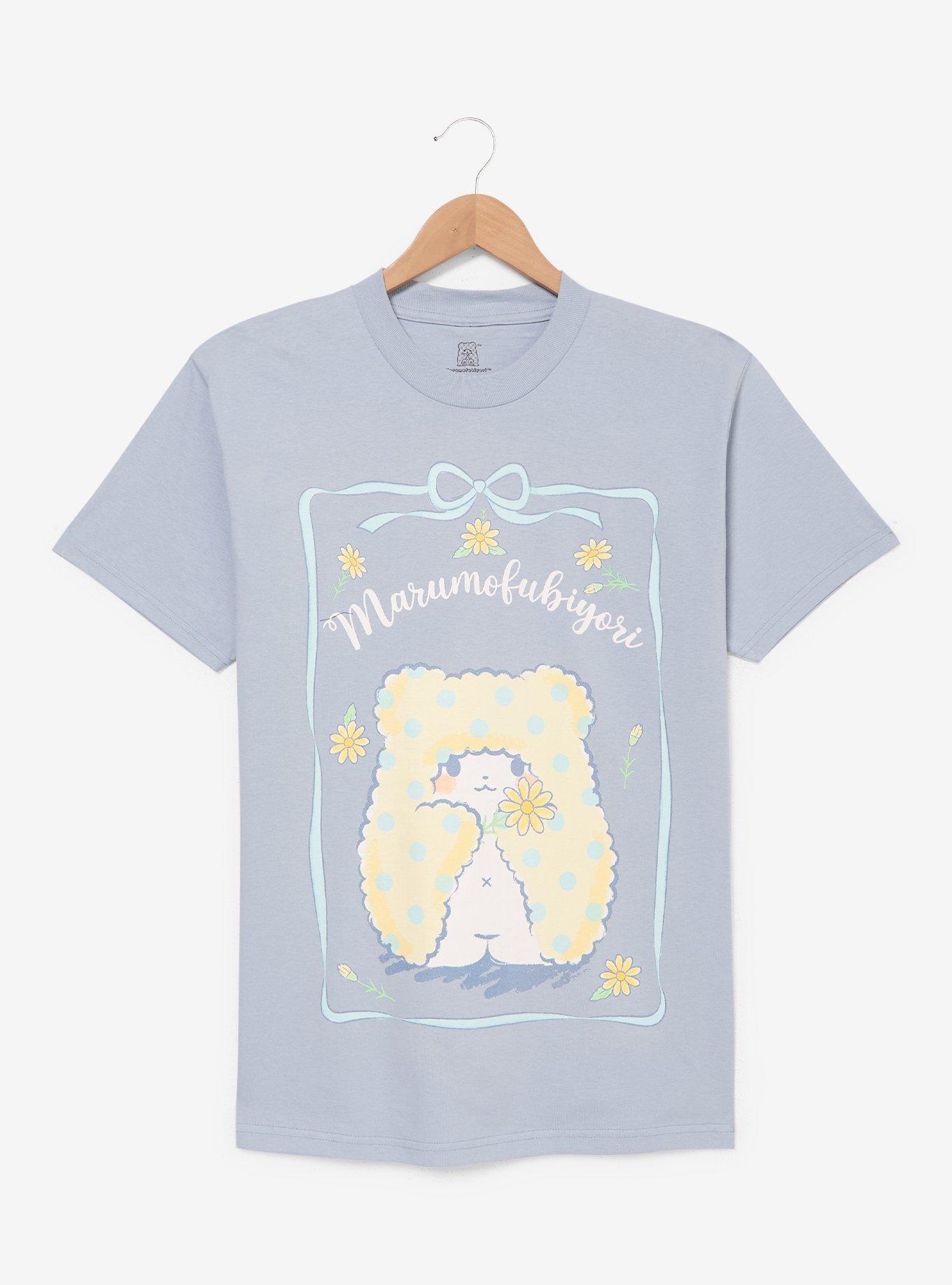Sanrio Marumofubiyori Floral Bow T-Shirt &mdash; BoxLunch Exclusive, , hi-res