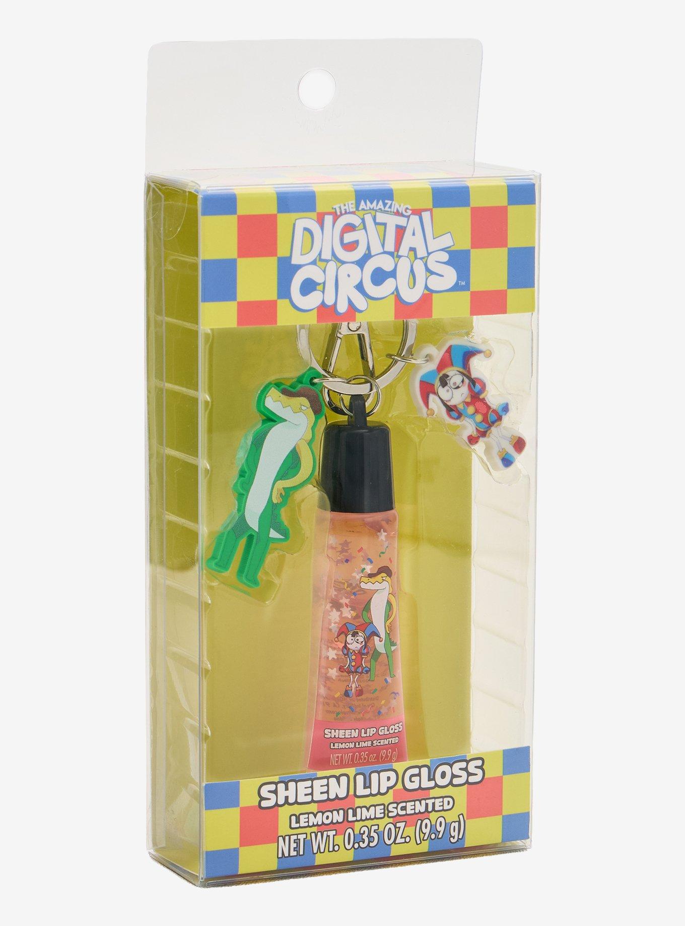The Amazing Digital Circus Gummigoo & Pomni Lip Gloss Keychain