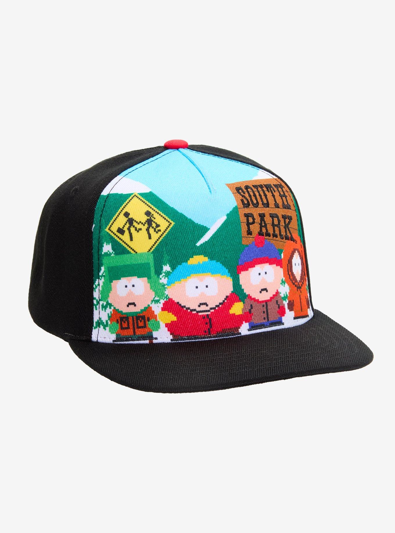 South Park 8-Bit Snapback Hat, , hi-res