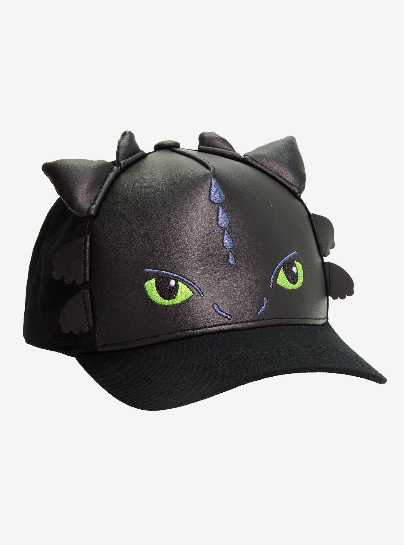 How To Train Your Dragon Toothless Figural Dad Cap, , hi-res