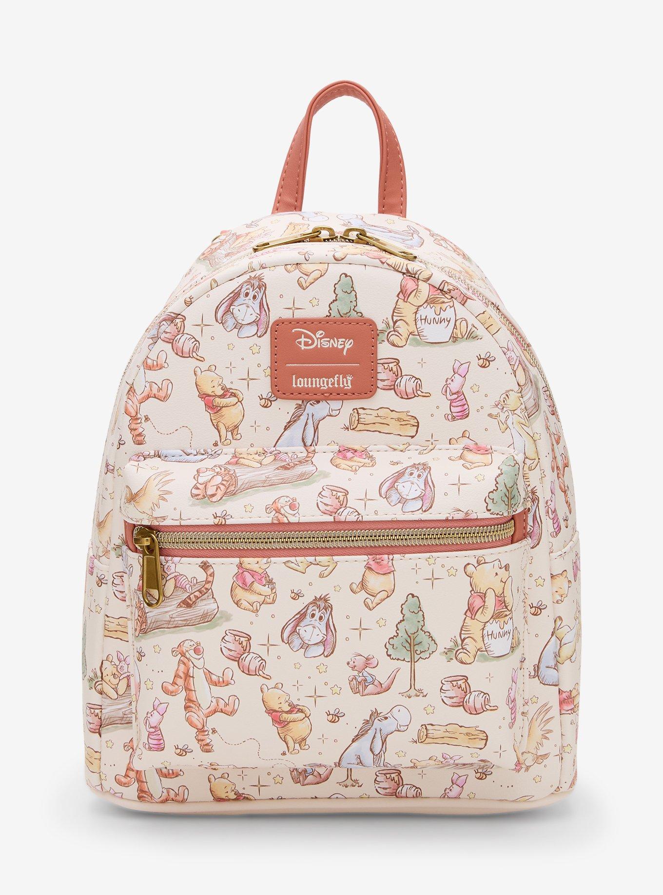 Loungefly Disney Winnie The Pooh Character Sketch Mini Backpack