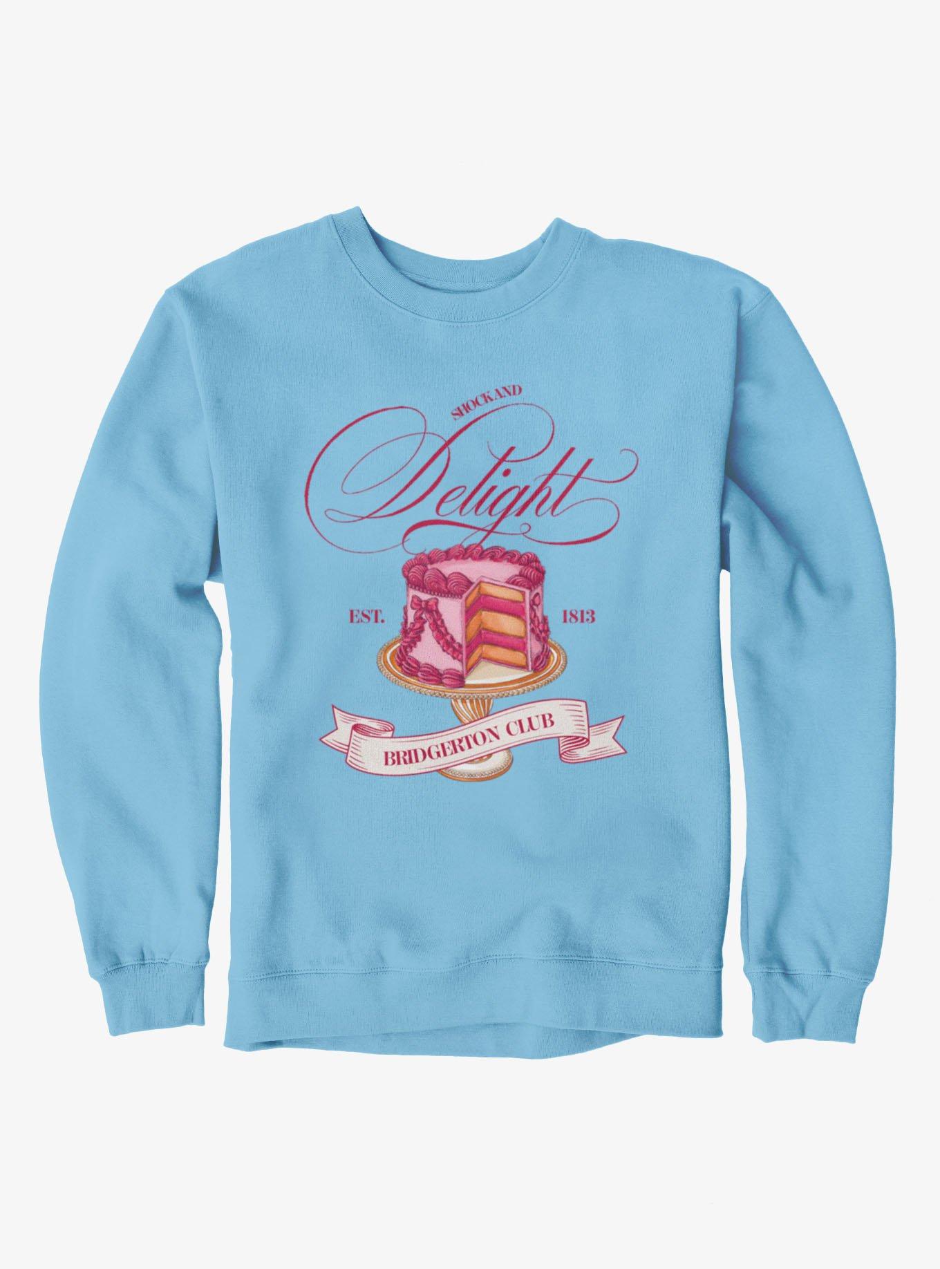 Bridgerton Club Shockand Delight Cake Sweatshirt, , hi-res