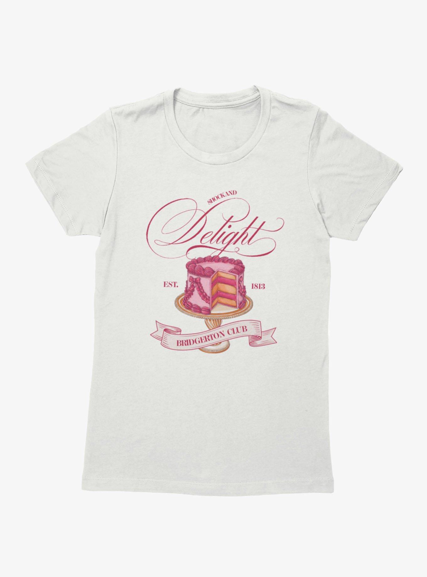Bridgerton Club Shockand Delight Cake Womens T-Shirt, , hi-res