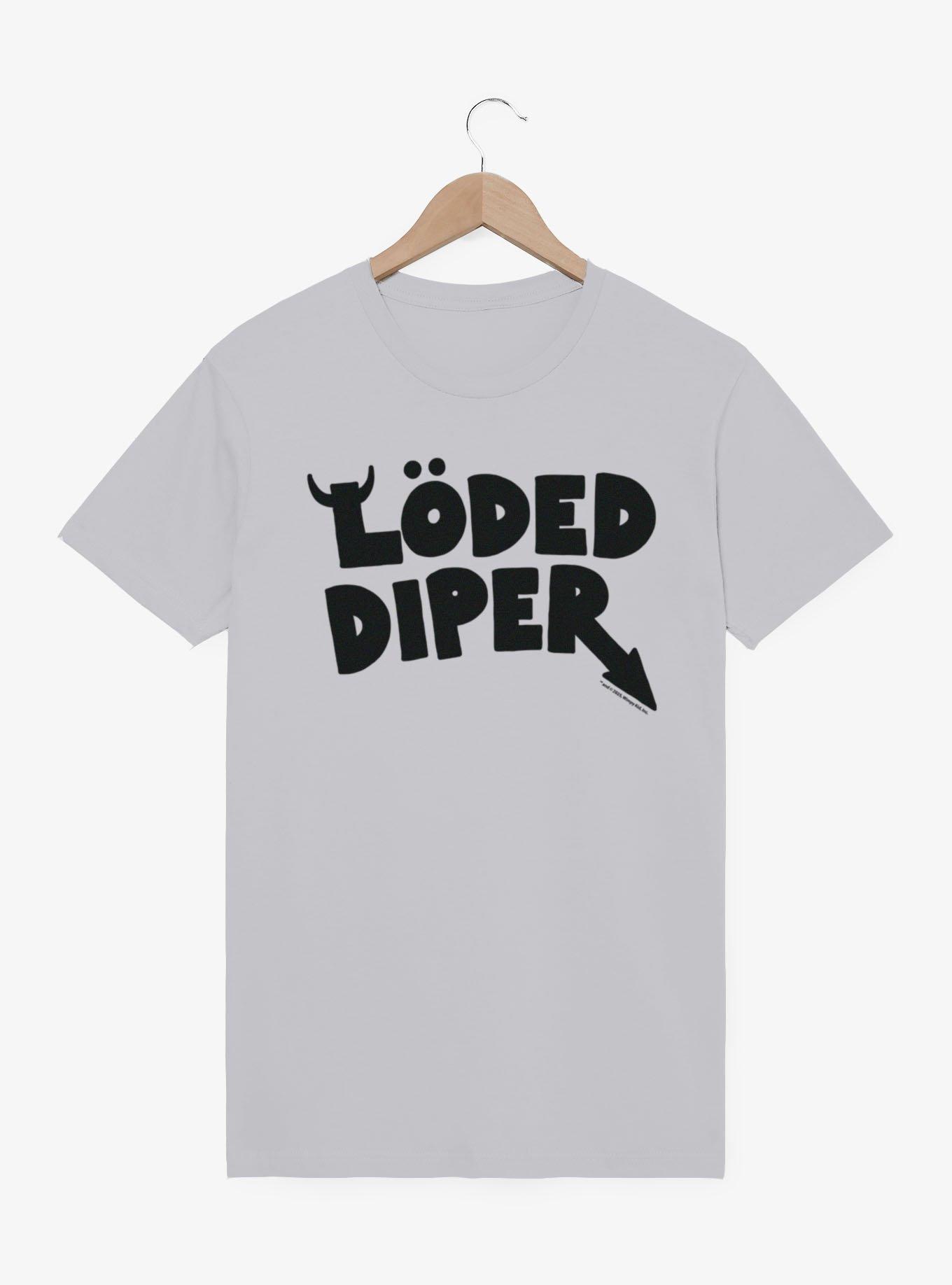 Diary Of A Wimpy Kid Loded Diper Band Logo T-Shirt, , hi-res