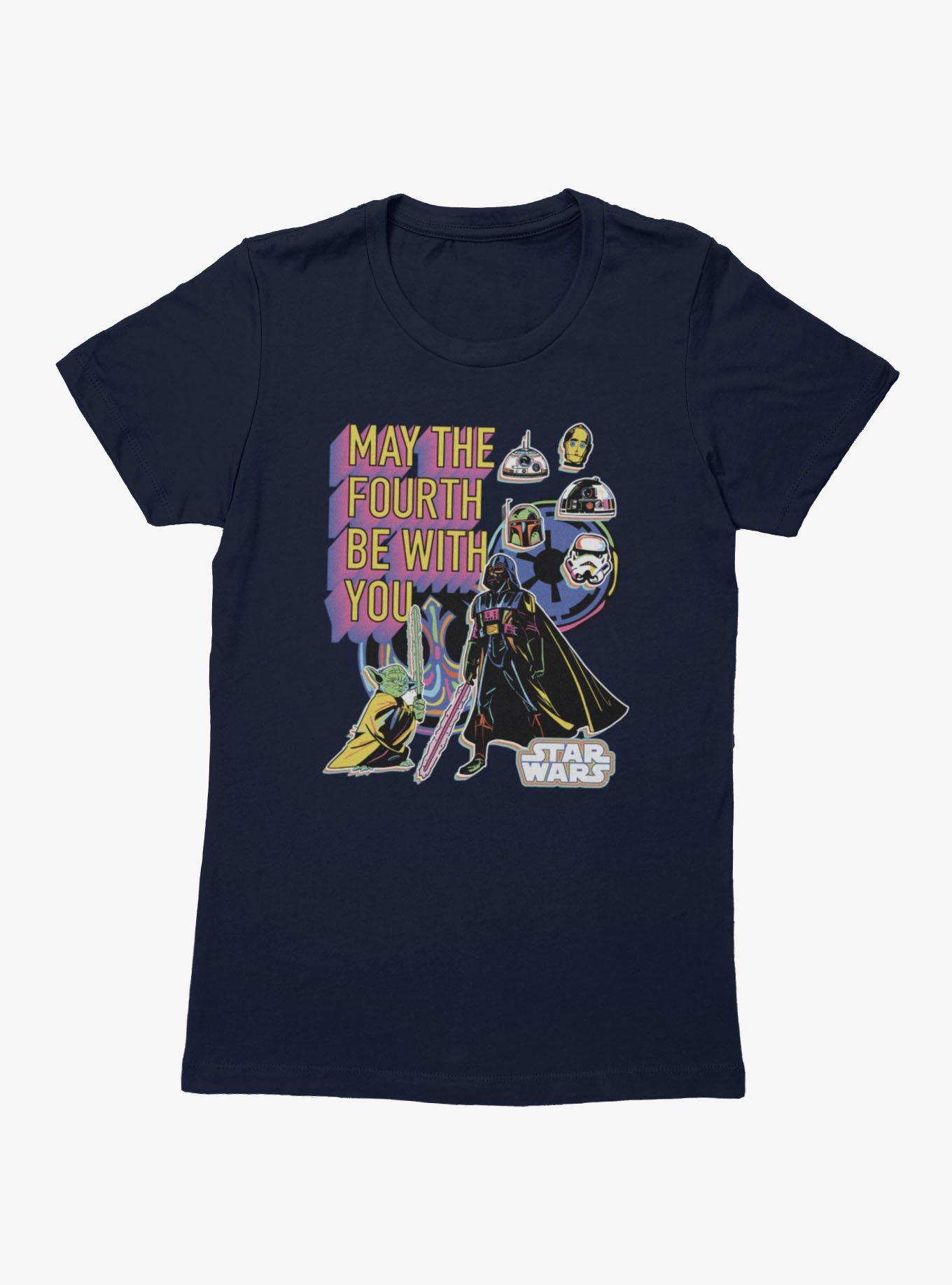 Star Wars May The 4th Be With You Character Highlights Womens T-Shirt, , hi-res