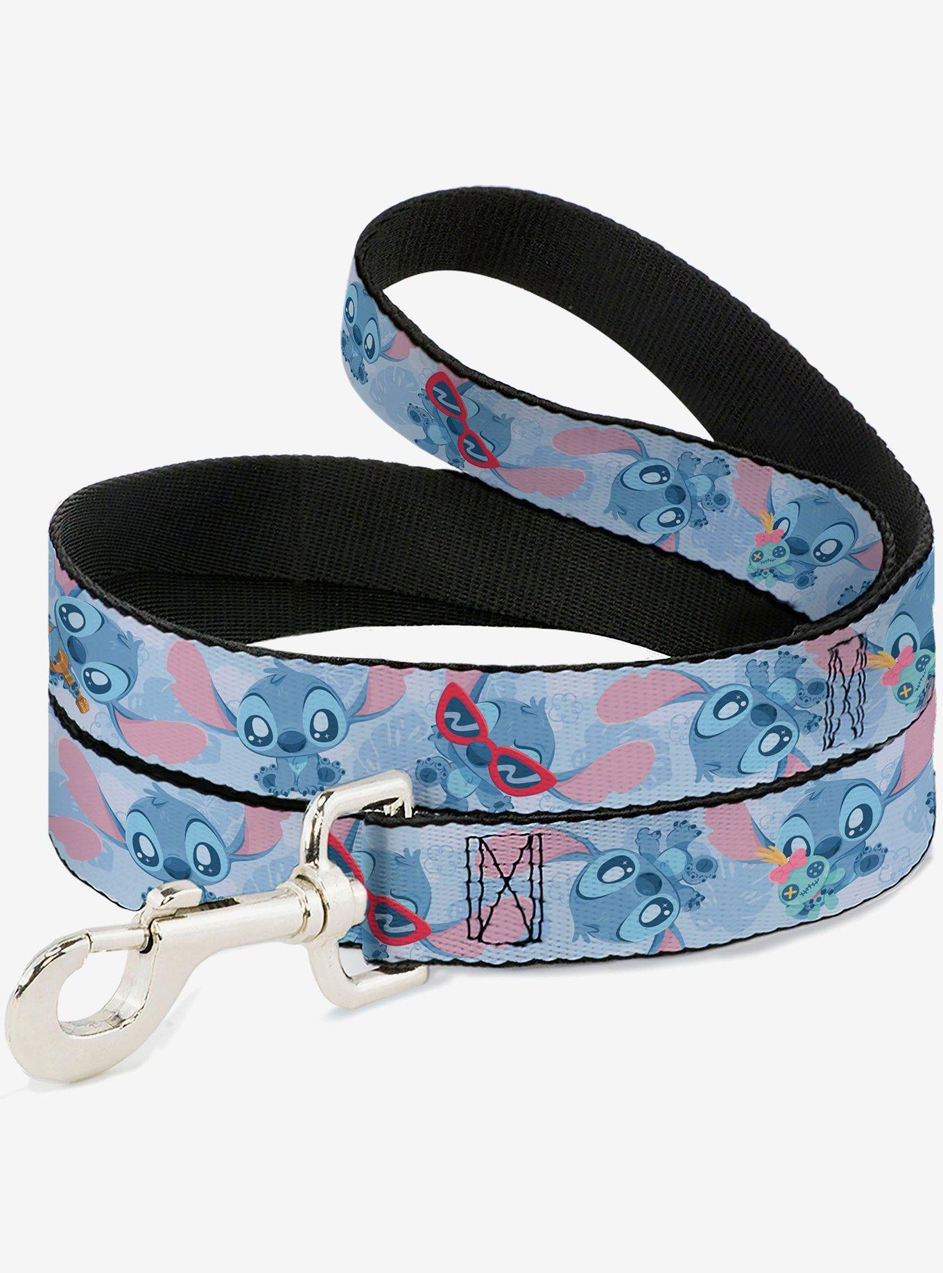 Disney Chibi Stitch Poses Close Up Dog Leash, , hi-res