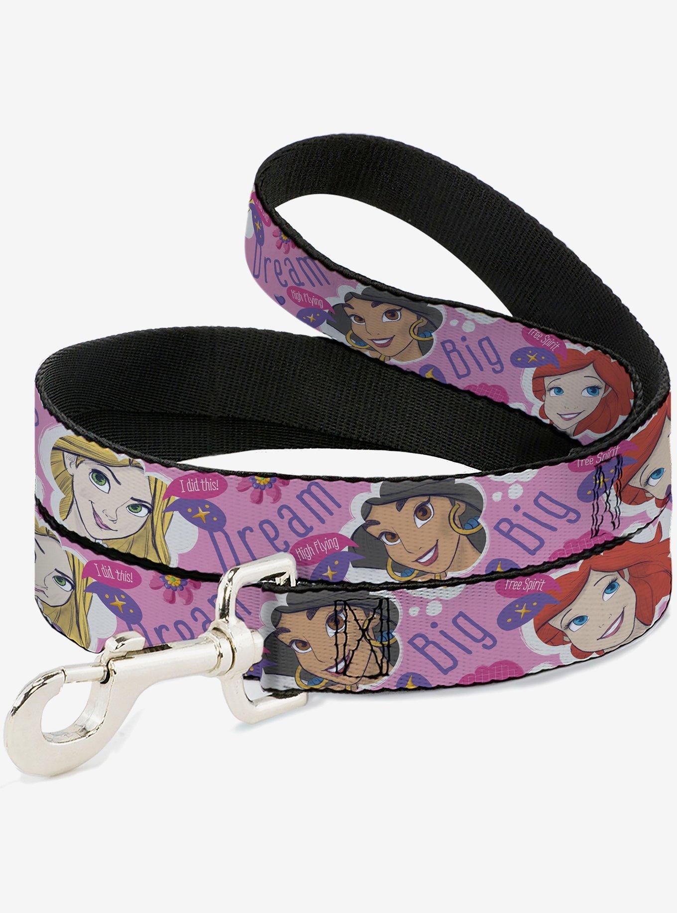 Disney Dream Big Princess Faces Dog Leash, , hi-res